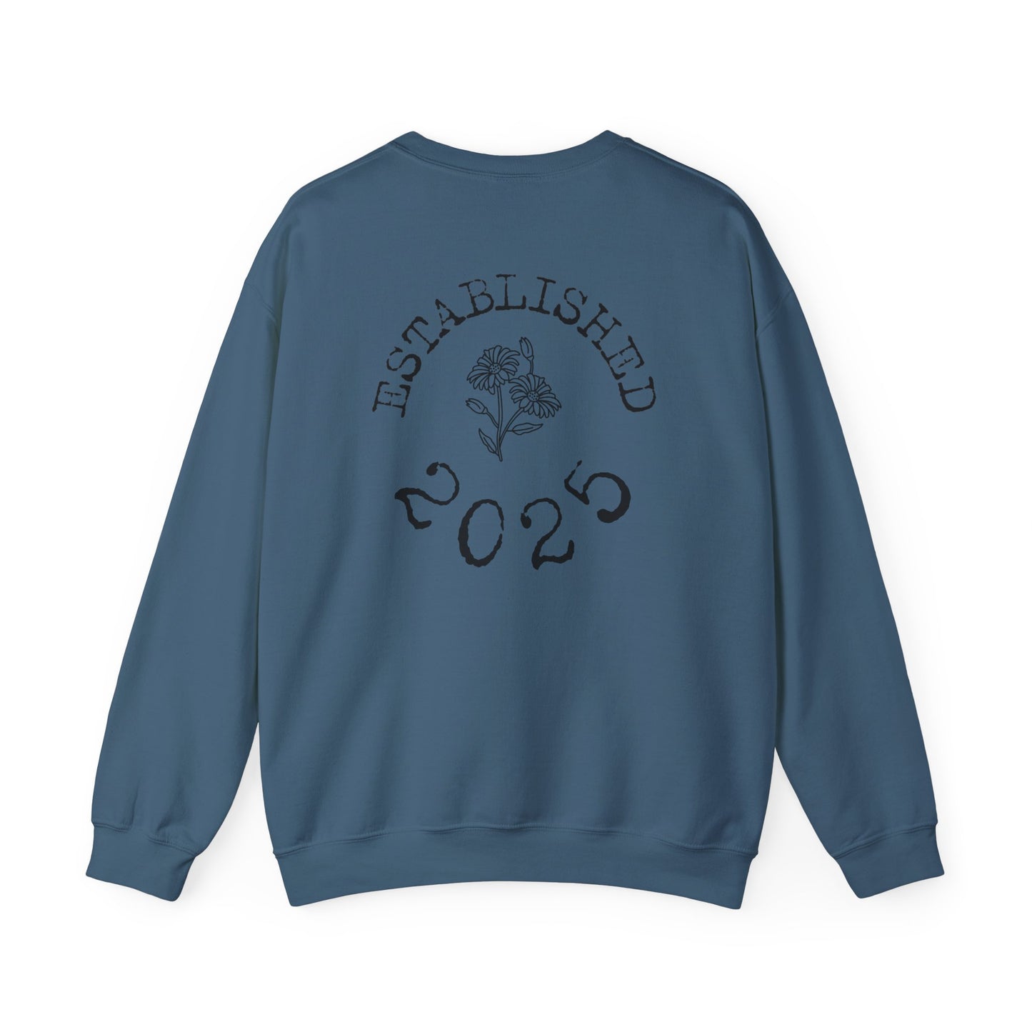 Mrs. Established 2025 Unisex Crewneck Sweatshirt | Perfect Wedding Gift