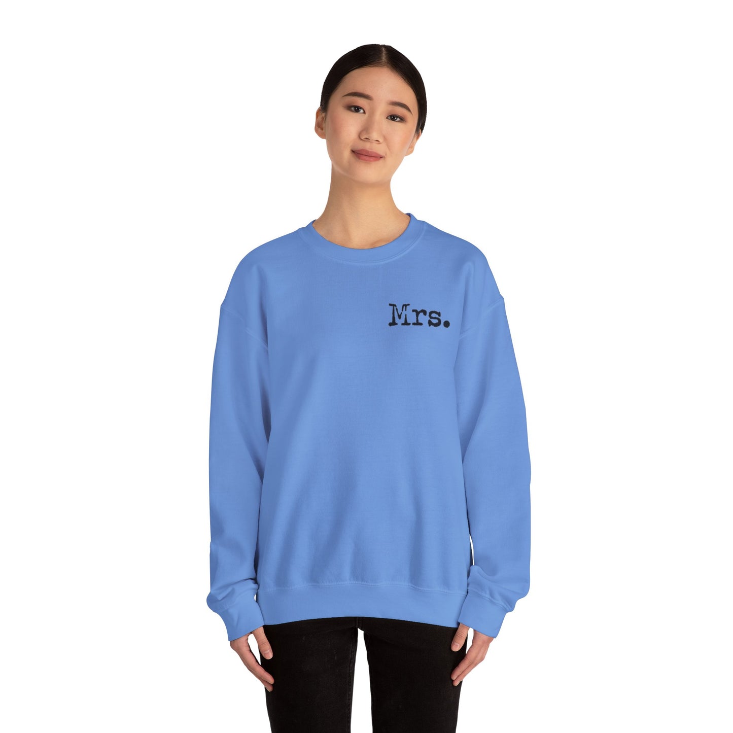 Mrs. Established 2025 Unisex Crewneck Sweatshirt | Perfect Wedding Gift