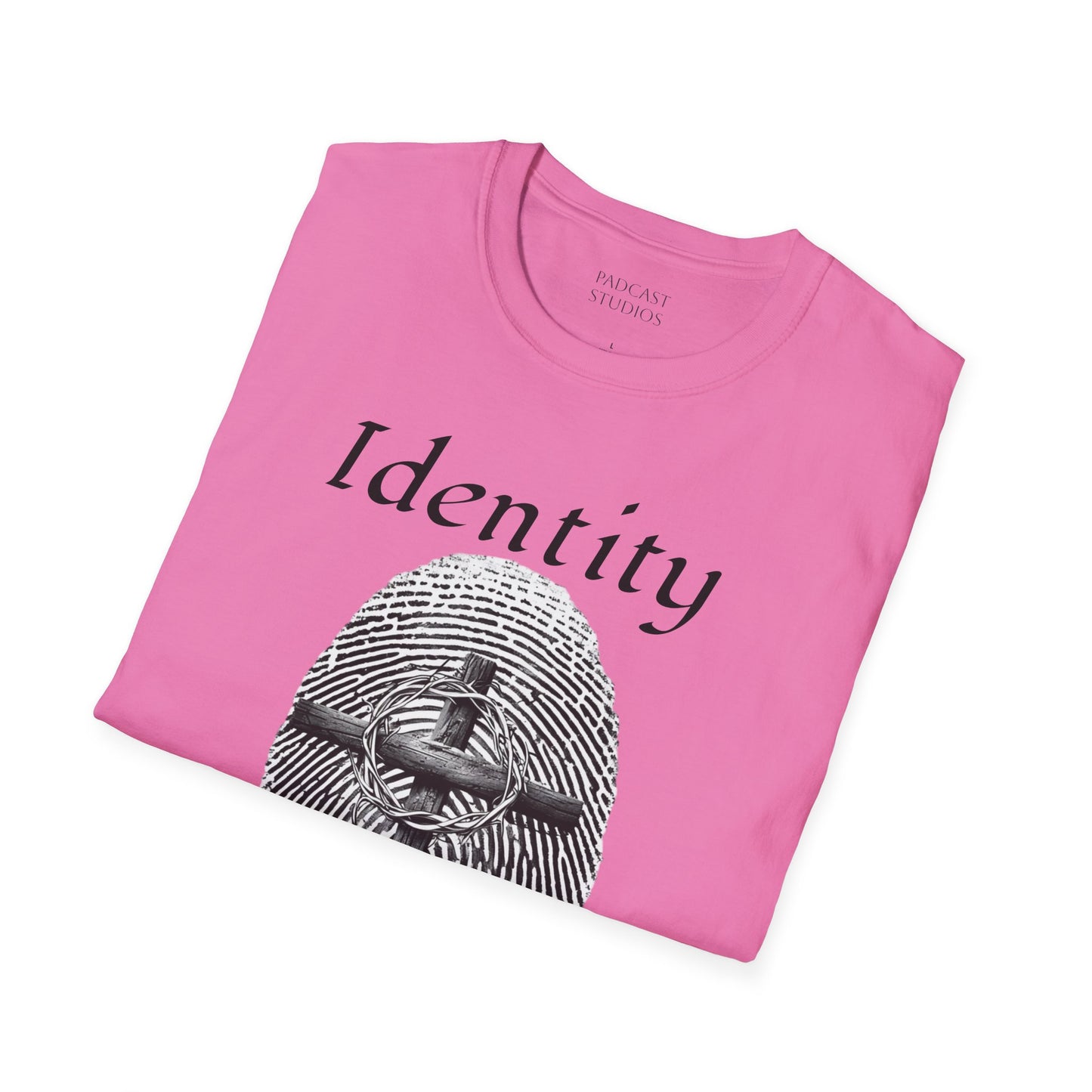Identity -Fingerprint Design-Unisex Softstyle T-Shirt