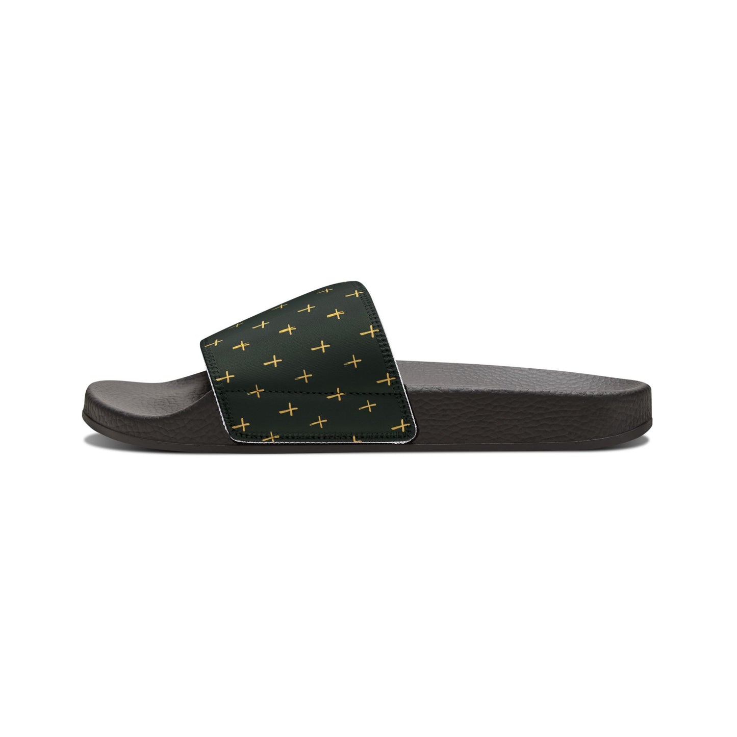 Youth Gold Cross Stylish Removable-Strap Sandals - Fun & Trendy Comfort for Summer