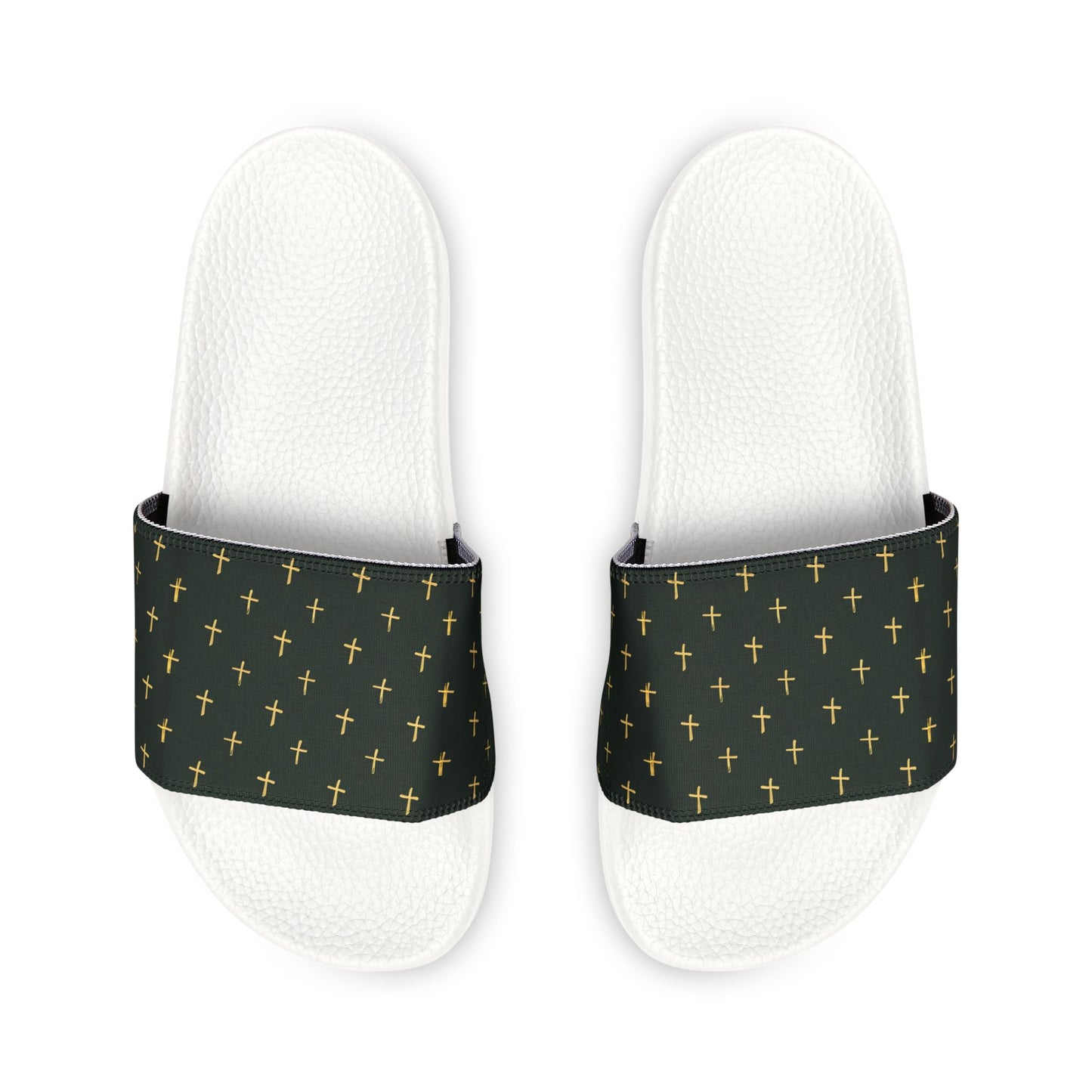 Youth Gold Cross Stylish Removable-Strap Sandals - Fun & Trendy Comfort for Summer