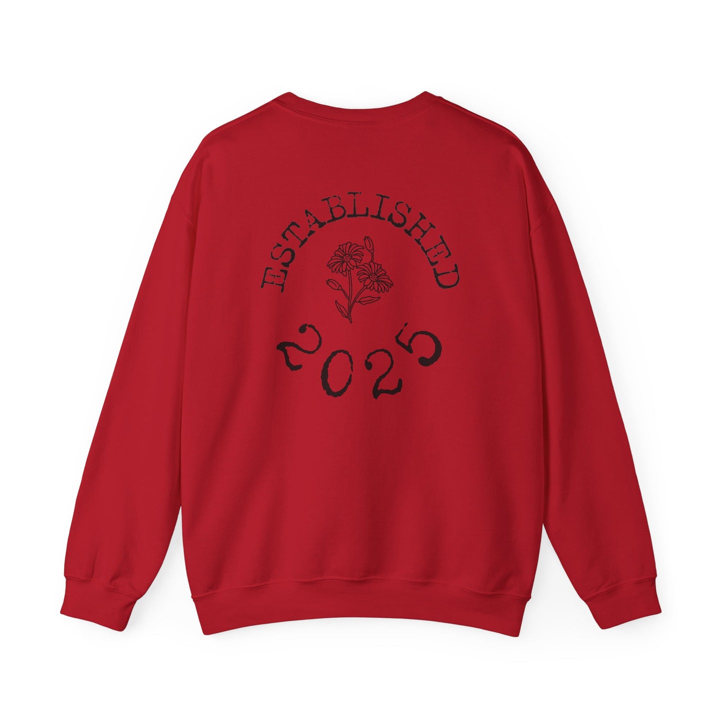 Mrs. Established 2025 Unisex Crewneck Sweatshirt | Perfect Wedding Gift