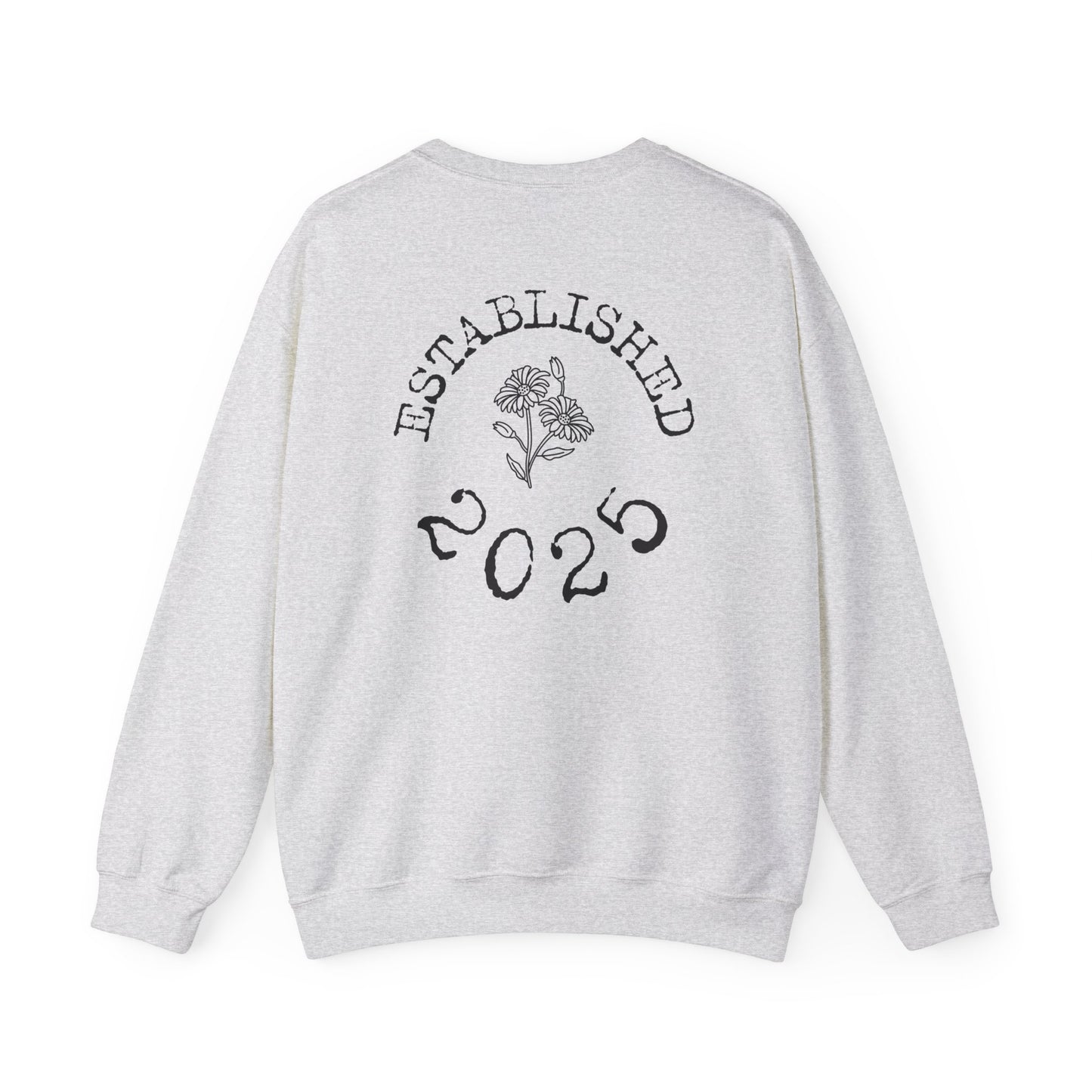 Mrs. Established 2025 Unisex Crewneck Sweatshirt | Perfect Wedding Gift