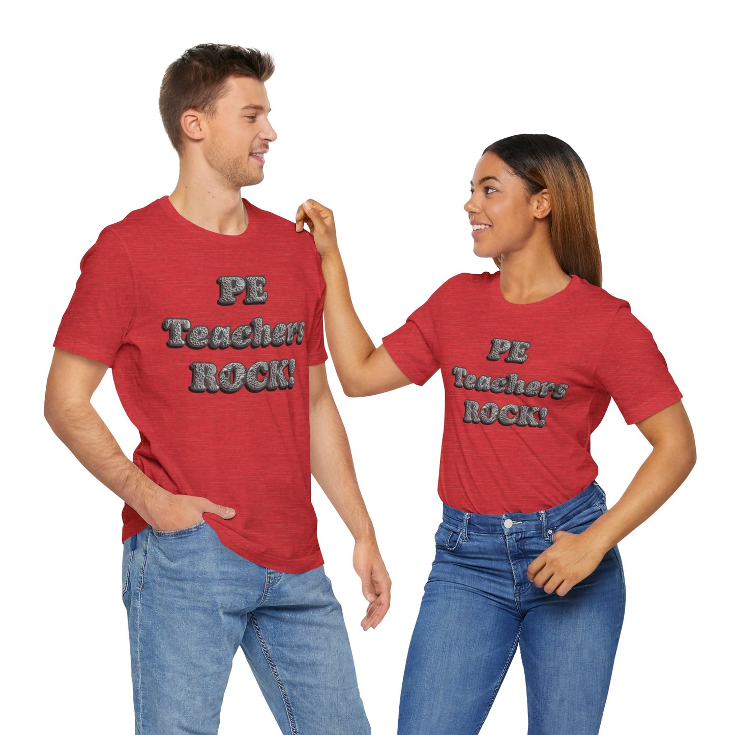 PE Teachers Rock Unisex Jersey Tee
