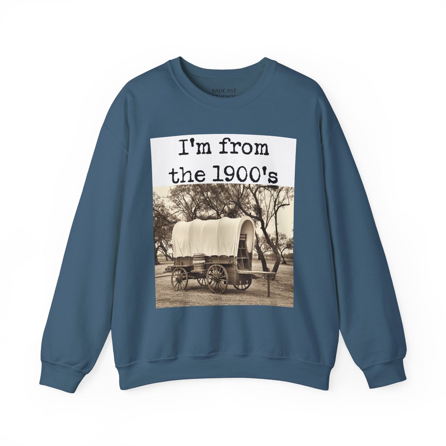 Vintage"I'm from the 1900s" Crewneck Sweatshirt - Unisex Heavy Blend