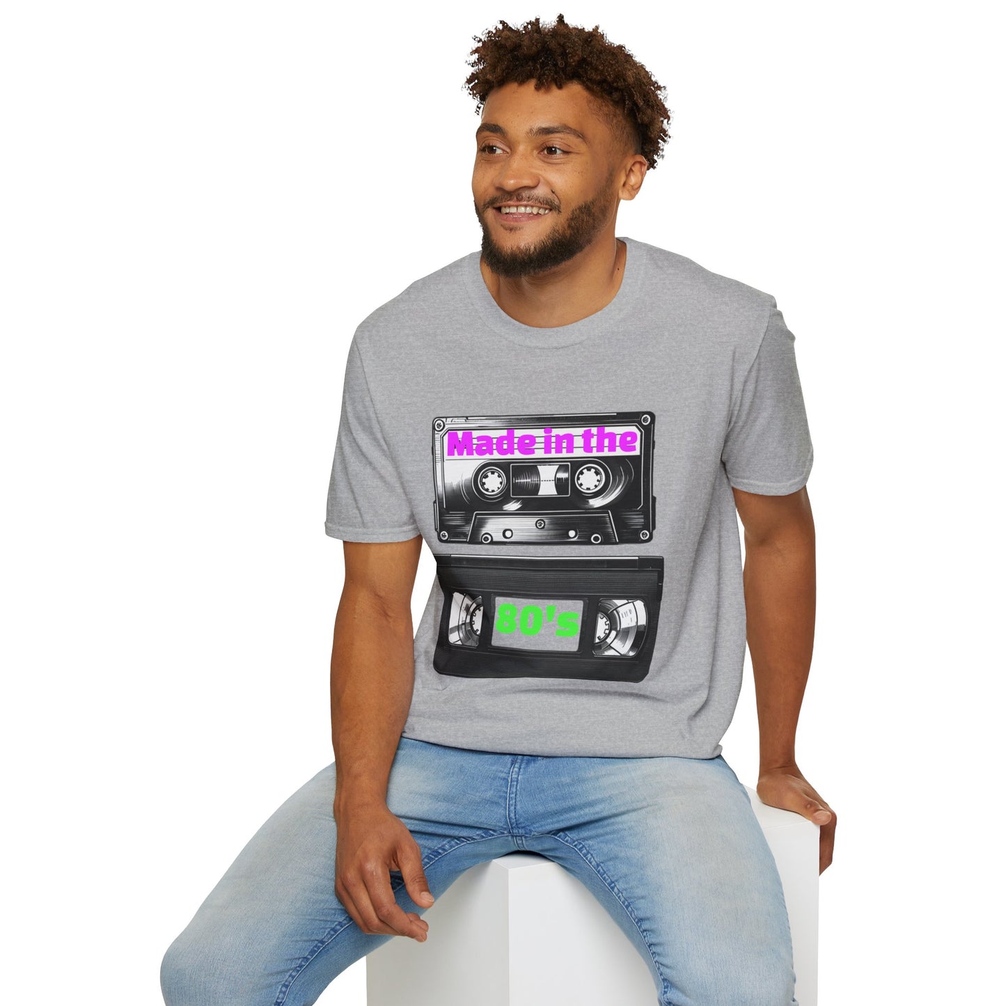 Vintage 80's Softstyle T-Shirt - Retro 80's Made in the 80's Tee