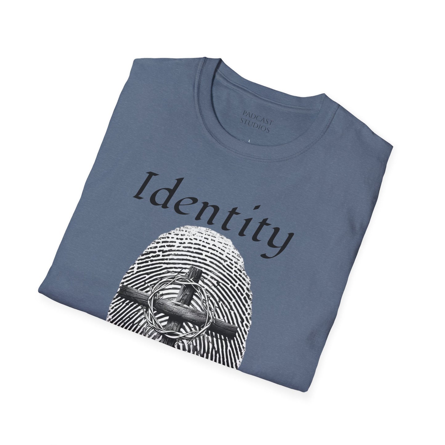 Identity -Fingerprint Design-Unisex Softstyle T-Shirt