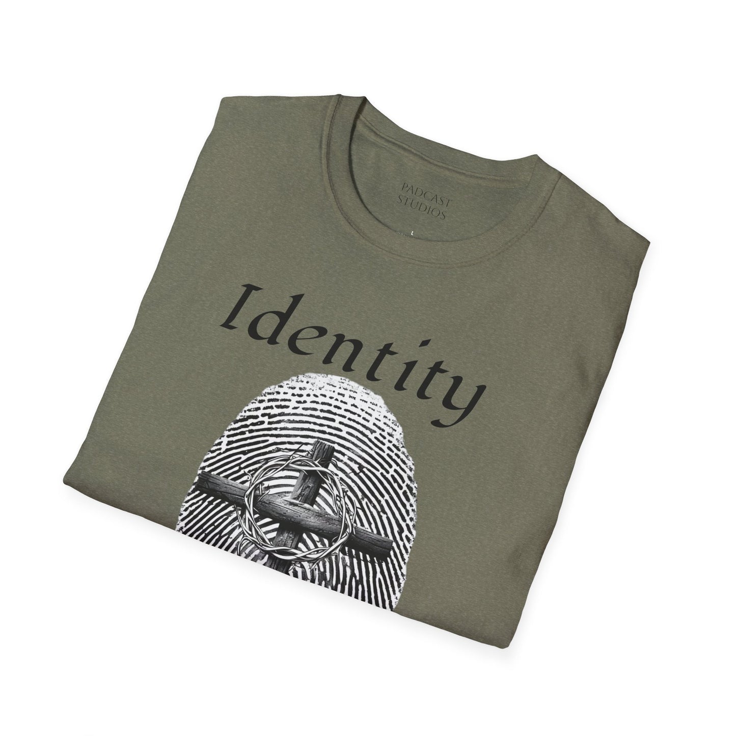 Identity -Fingerprint Design-Unisex Softstyle T-Shirt