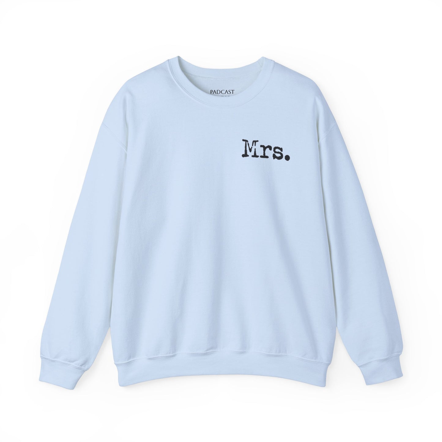 Mrs. Established 2025 Unisex Crewneck Sweatshirt | Perfect Wedding Gift