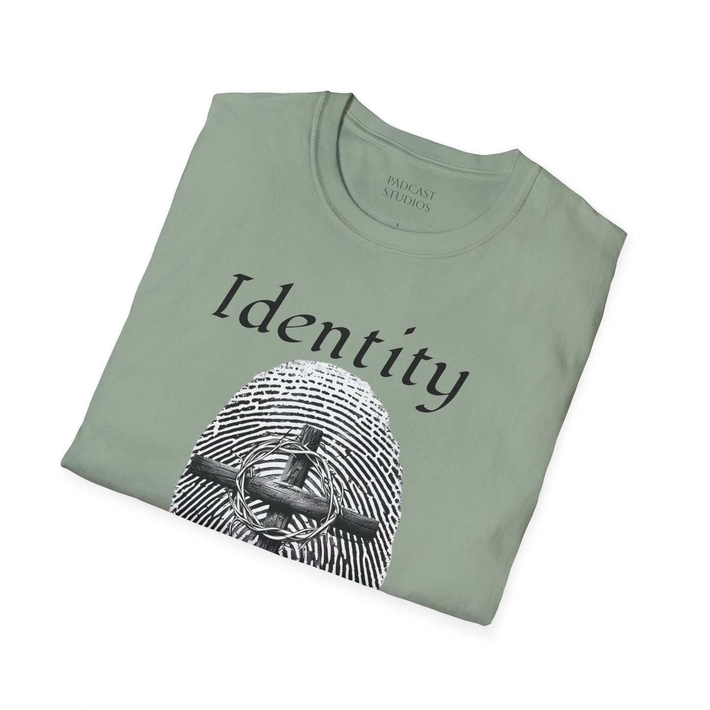 Identity -Fingerprint Design-Unisex Softstyle T-Shirt