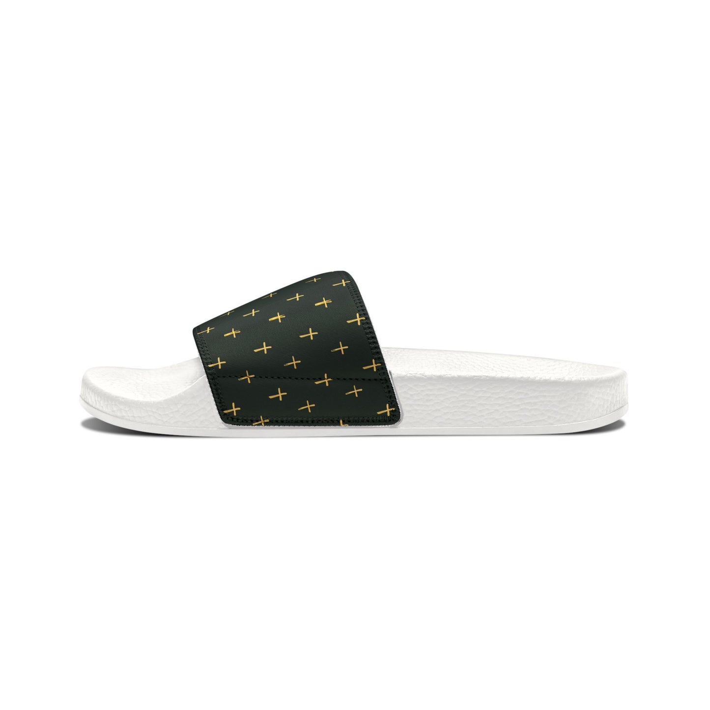 Youth Gold Cross Stylish Removable-Strap Sandals - Fun & Trendy Comfort for Summer