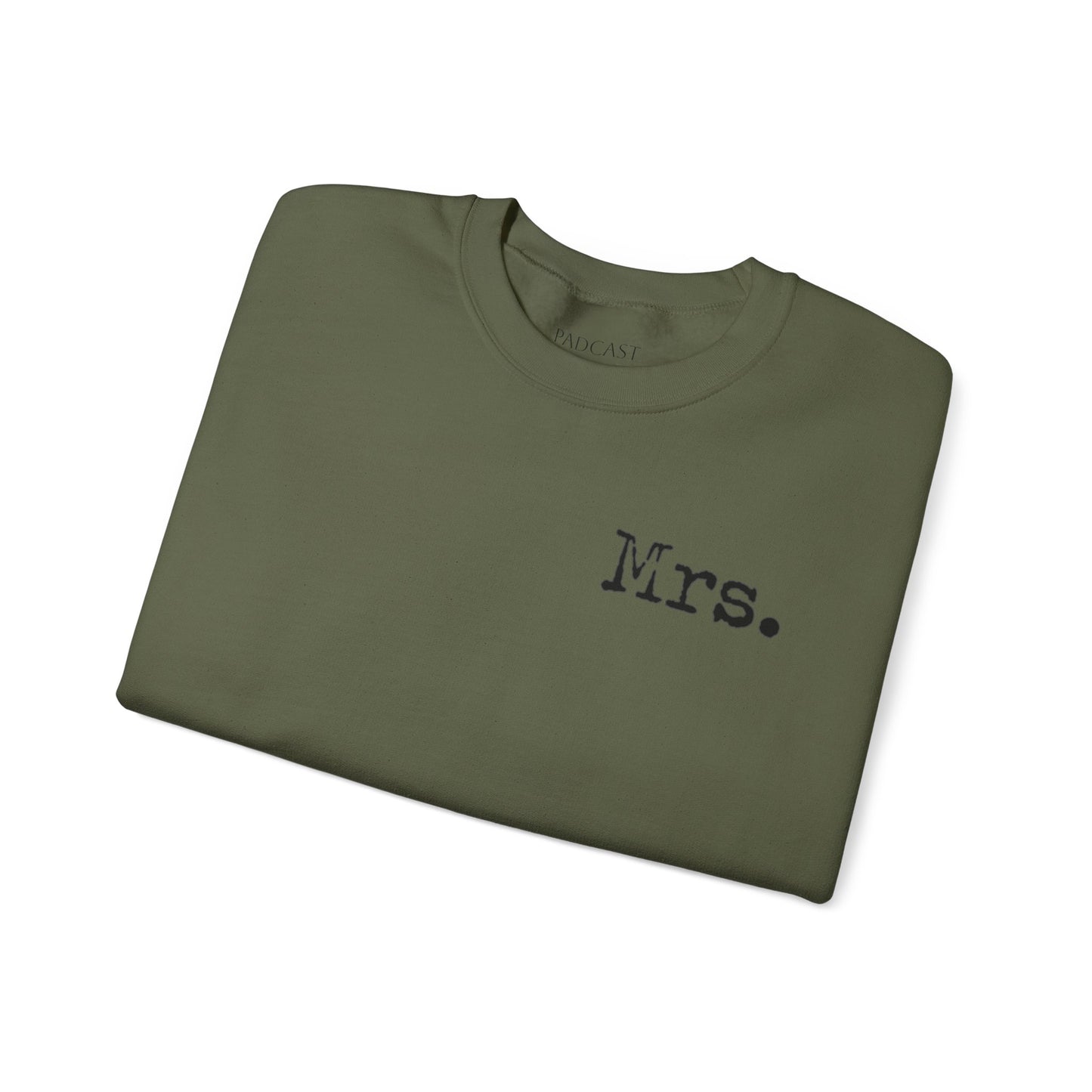 Mrs. Established 2025 Unisex Crewneck Sweatshirt | Perfect Wedding Gift