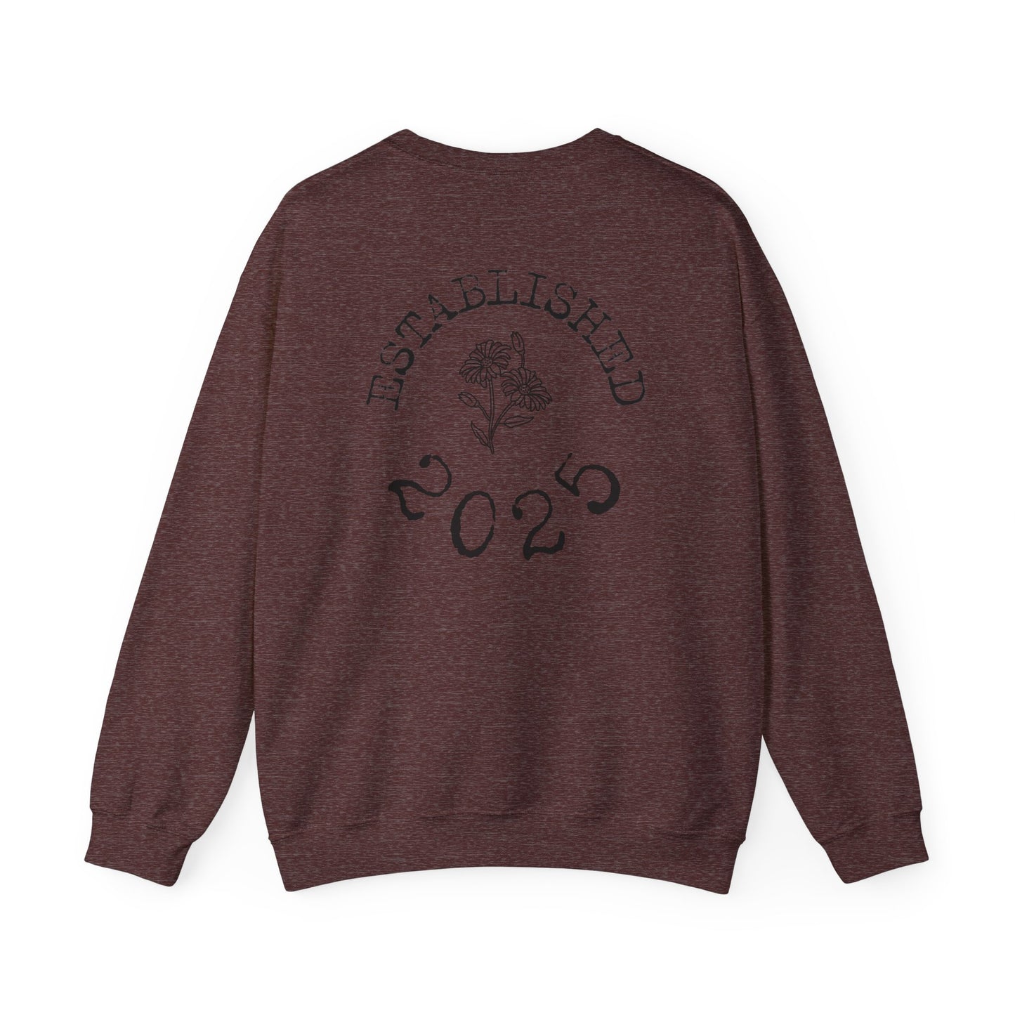 Mrs. Established 2025 Unisex Crewneck Sweatshirt | Perfect Wedding Gift
