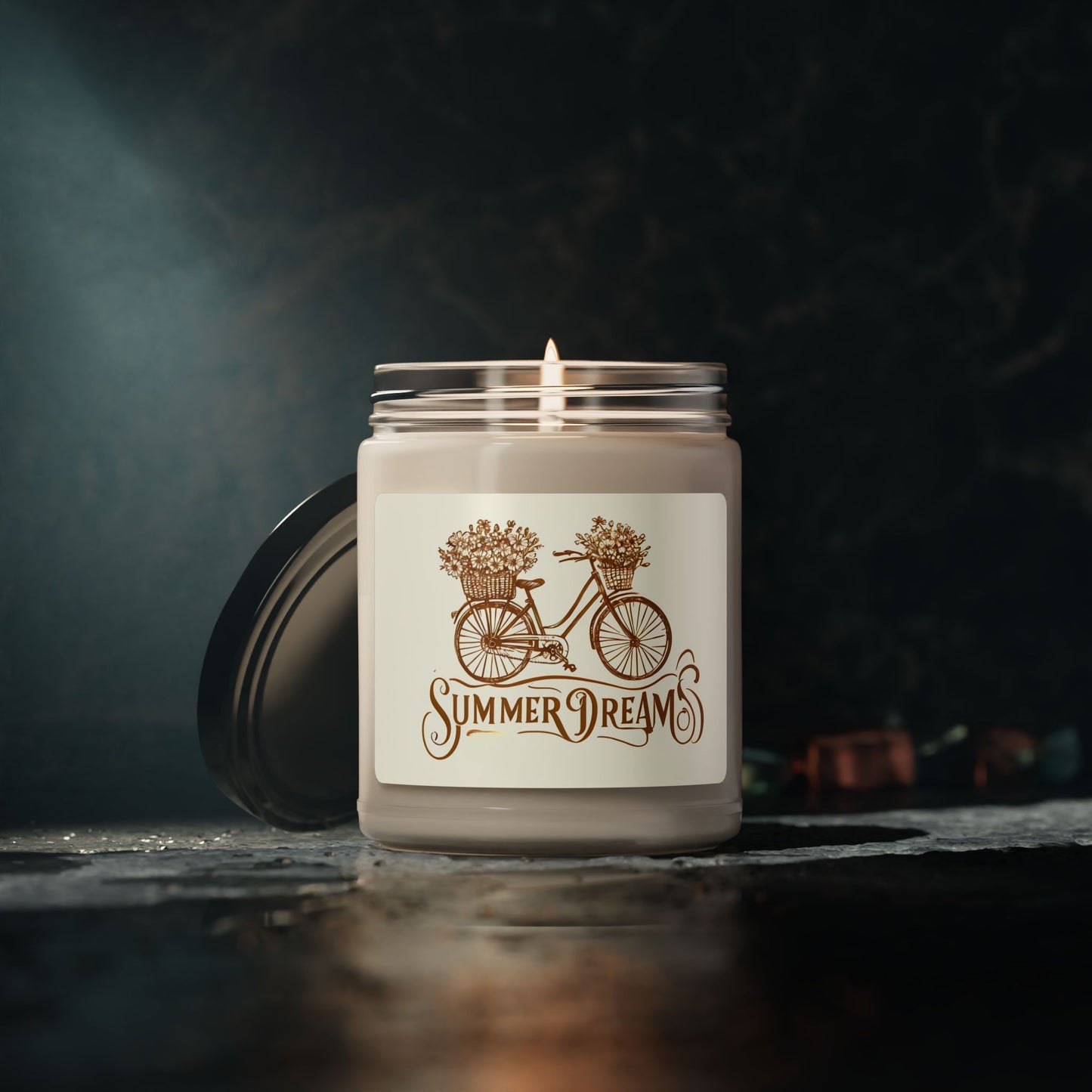 Summer Dreams Scented Soy Candle - 9oz, Perfect for Home Decor and Gifting