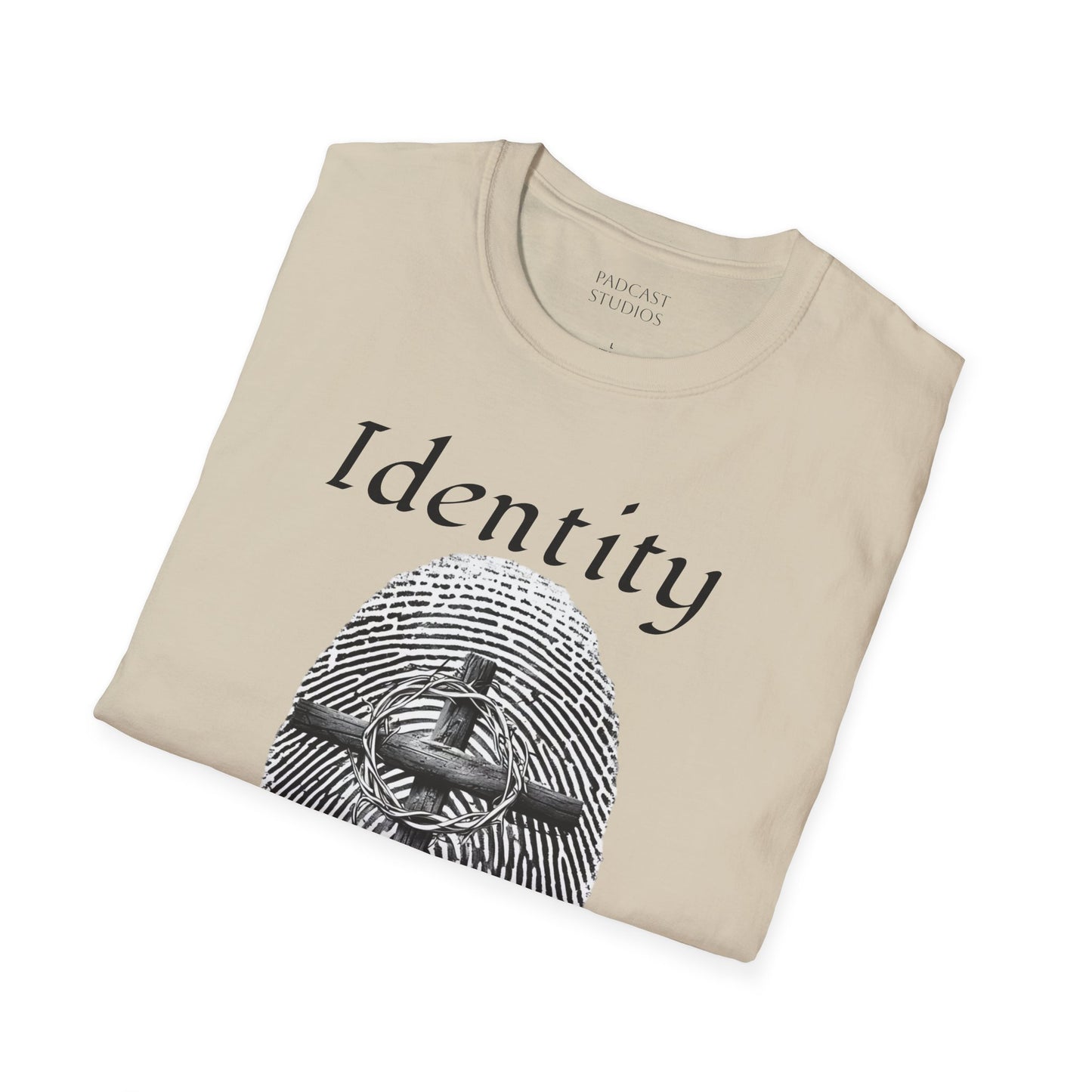 Identity -Fingerprint Design-Unisex Softstyle T-Shirt