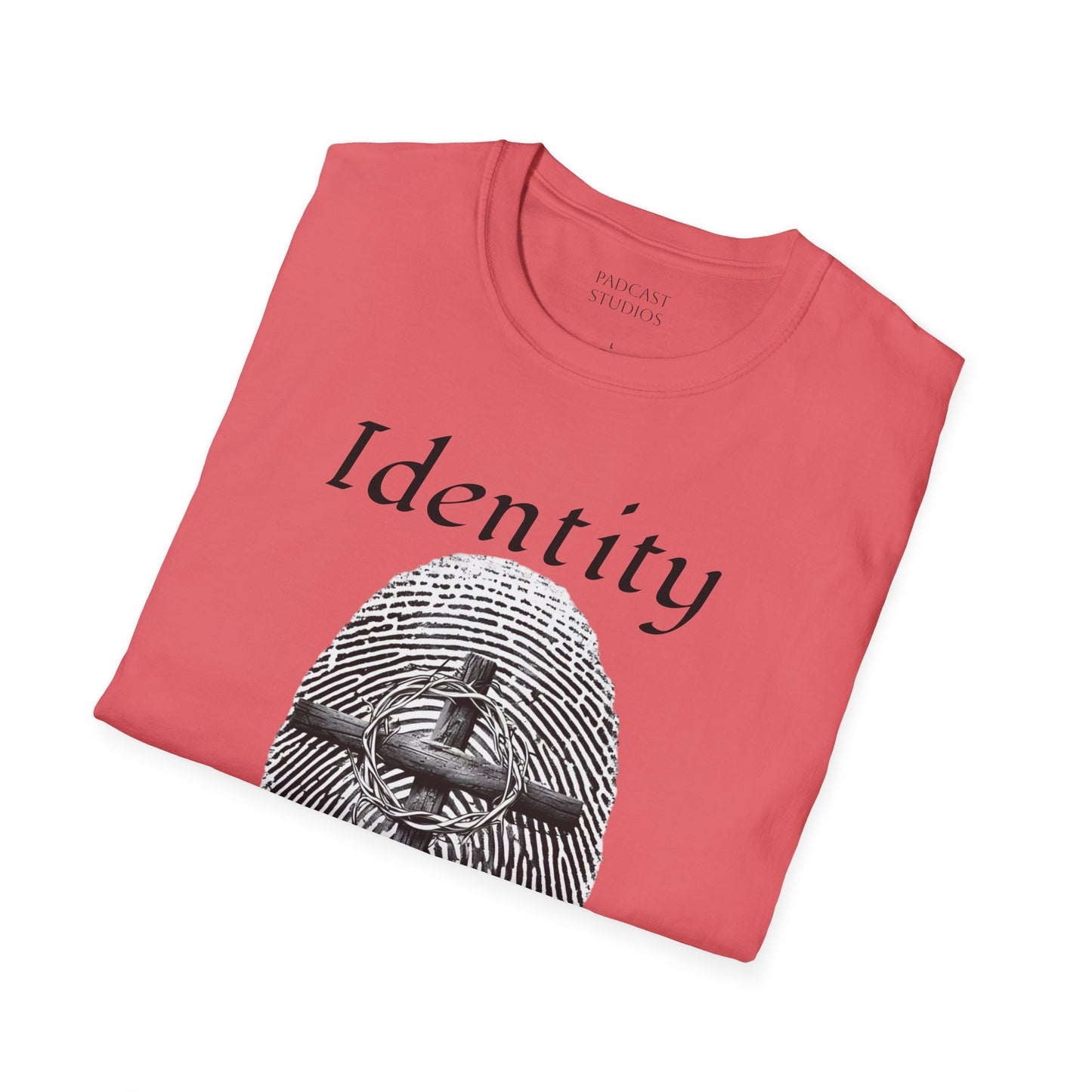 Identity -Fingerprint Design-Unisex Softstyle T-Shirt