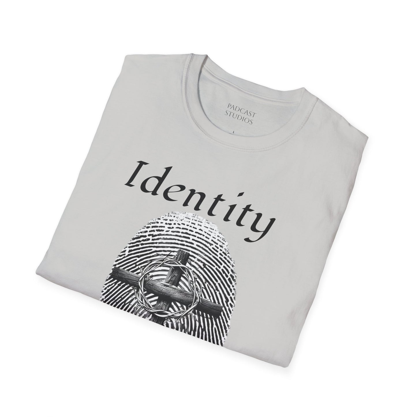 Identity -Fingerprint Design-Unisex Softstyle T-Shirt