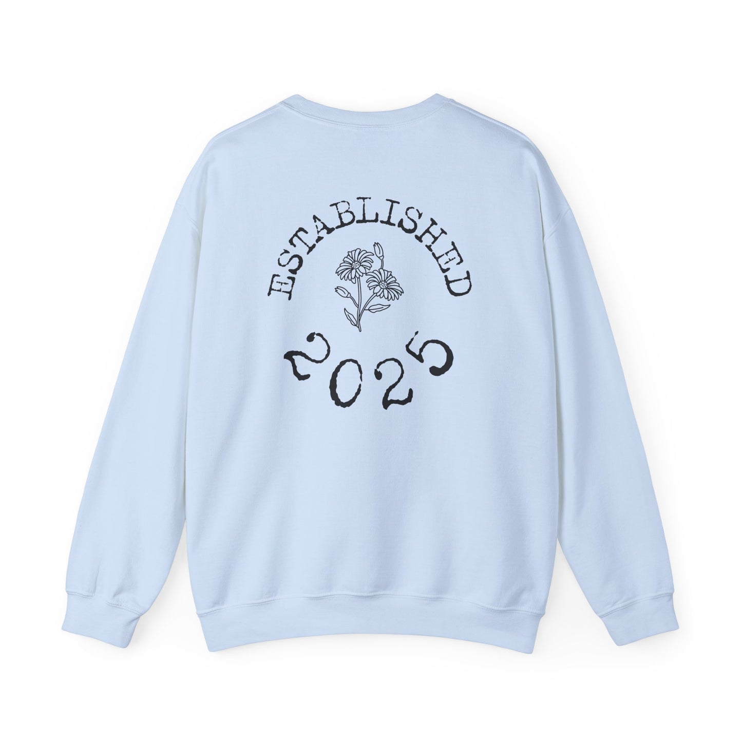 Mrs. Established 2025 Unisex Crewneck Sweatshirt | Perfect Wedding Gift