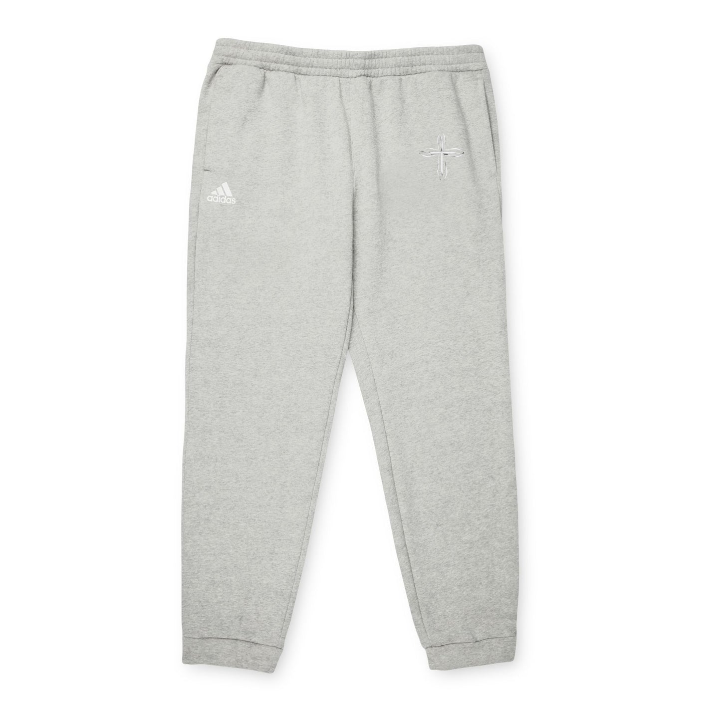 Cross Symbol Joggers, Comfortable Unisex Fleece Pants - Casual & Stylish Athleisure Wear