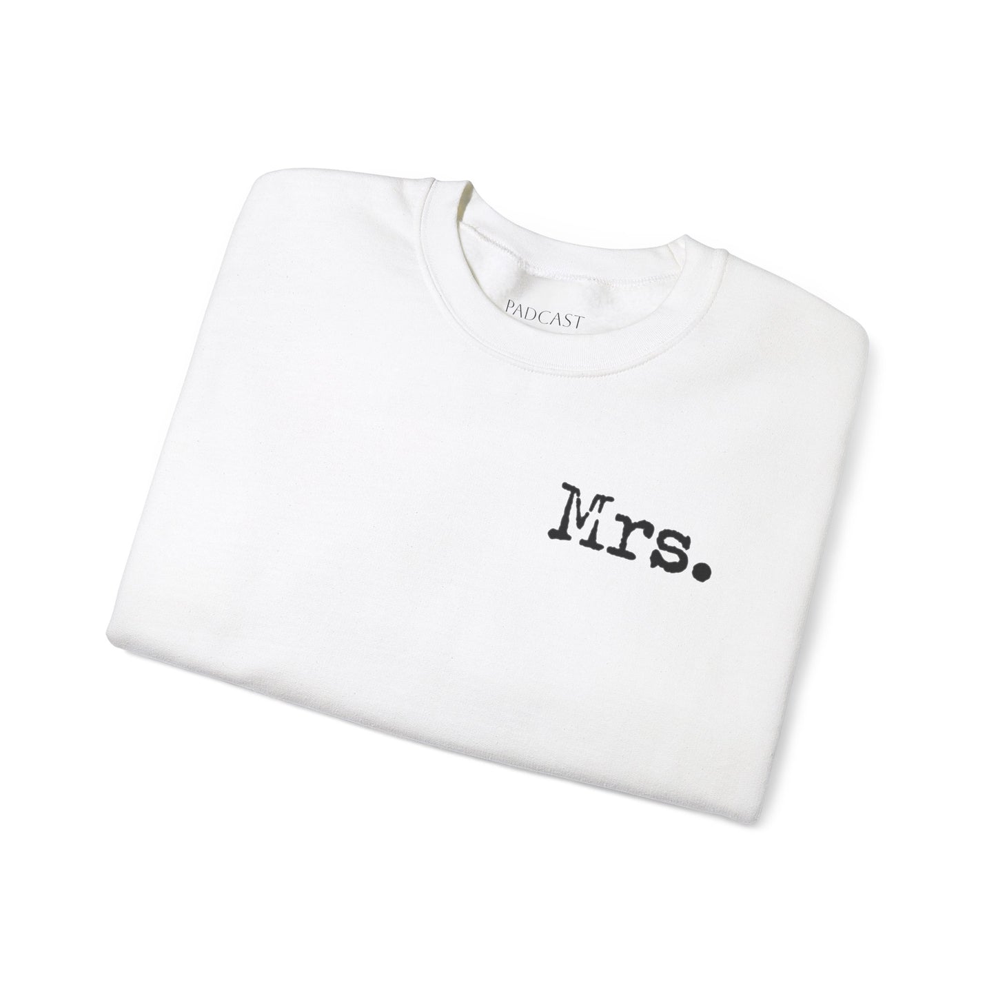 Mrs. Established 2025 Unisex Crewneck Sweatshirt | Perfect Wedding Gift