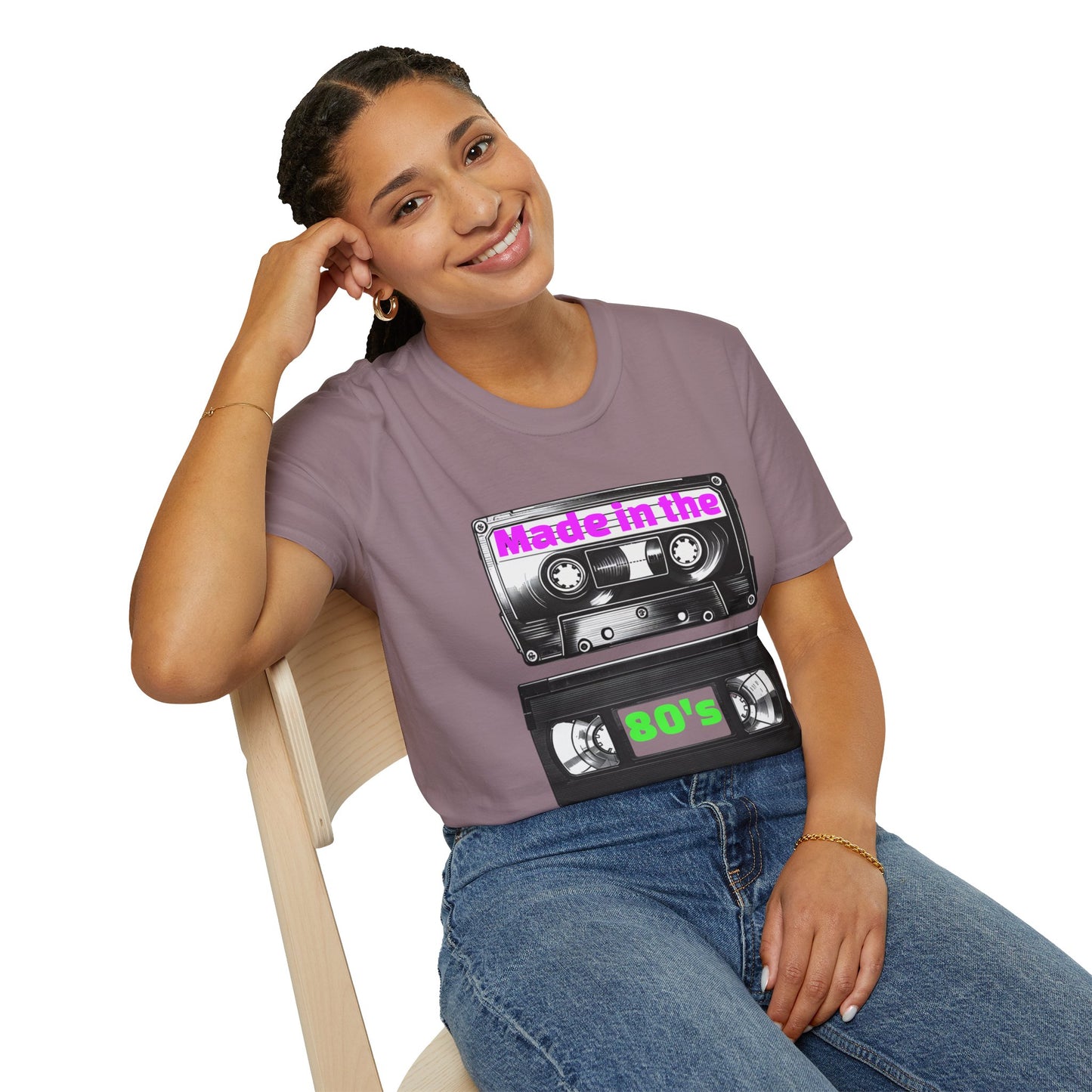 Vintage 80's Softstyle T-Shirt - Retro 80's Made in the 80's Tee