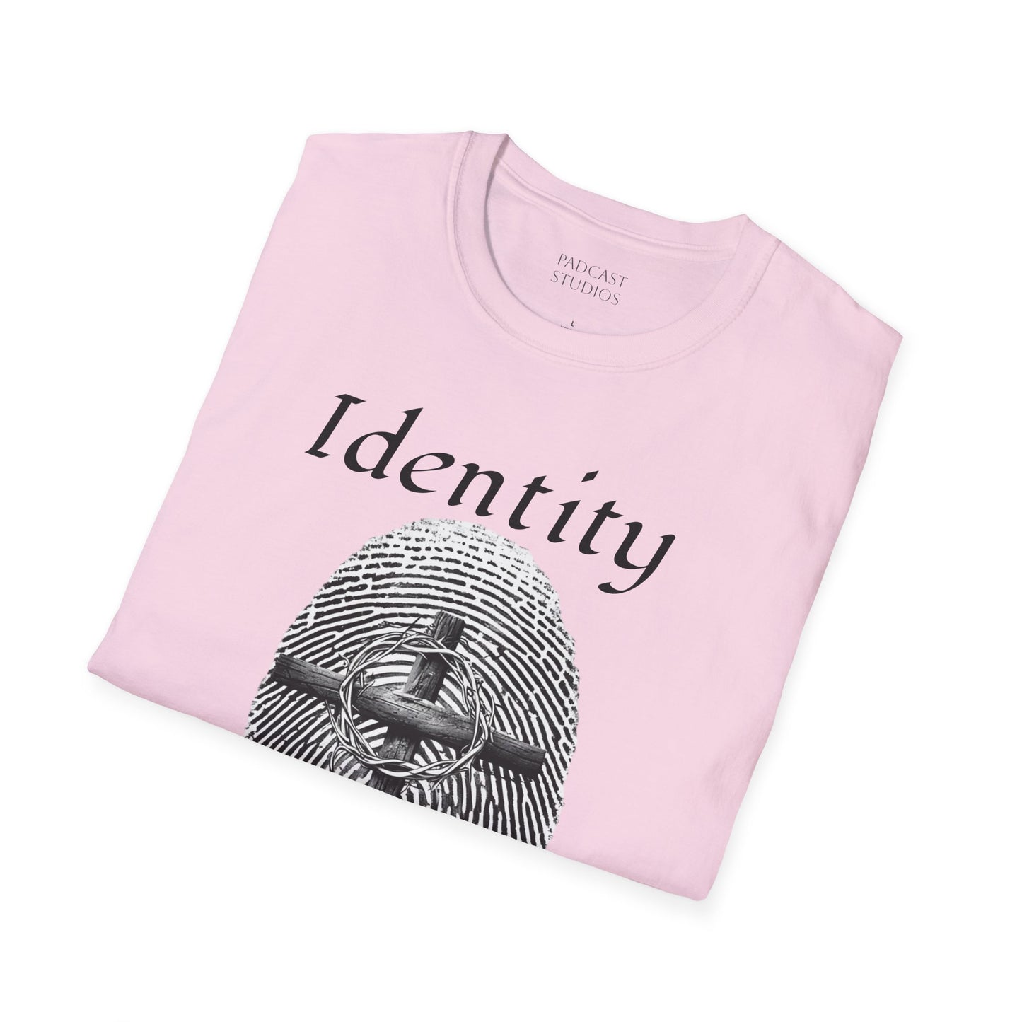Identity -Fingerprint Design-Unisex Softstyle T-Shirt