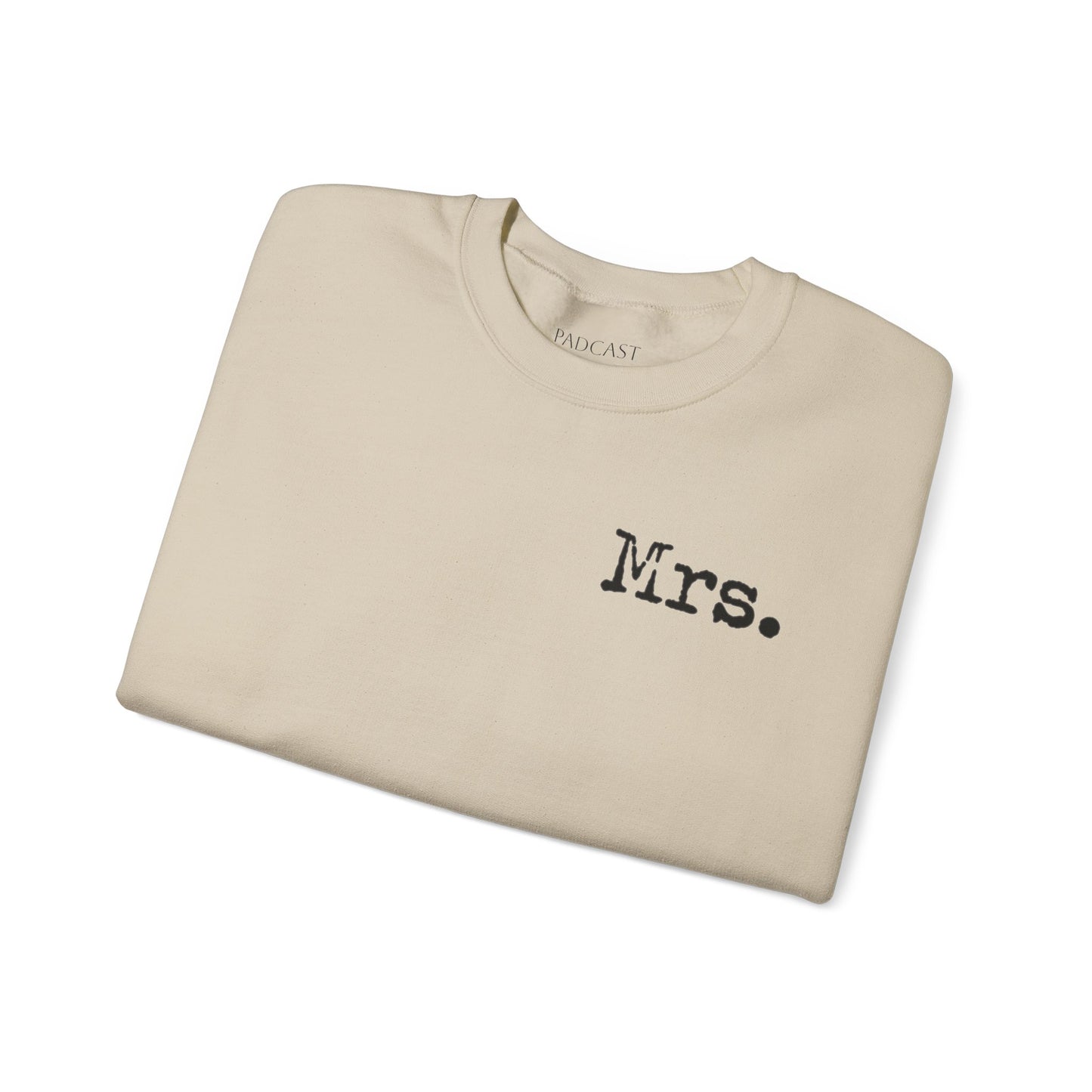 Mrs. Established 2025 Unisex Crewneck Sweatshirt | Perfect Wedding Gift