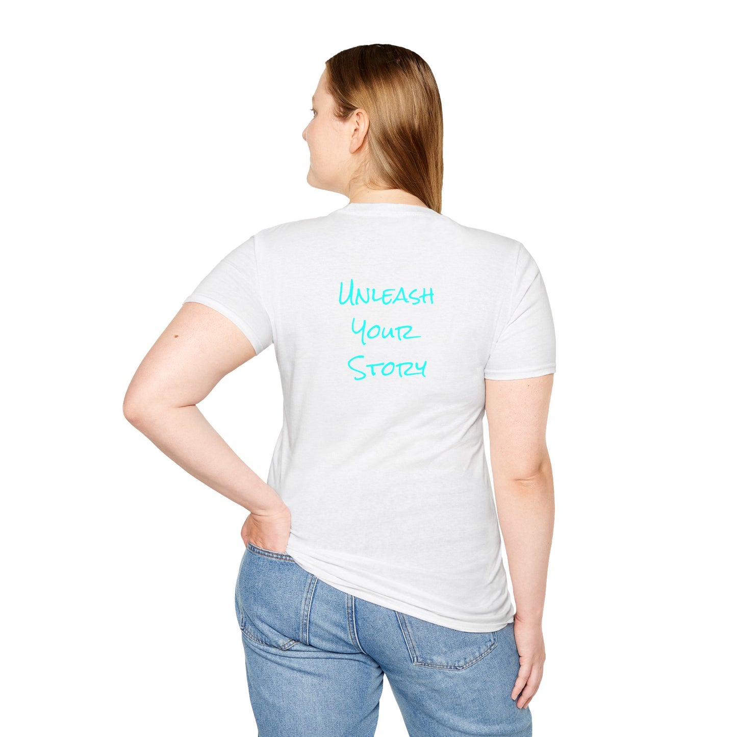 Unleash Your Story T-Shirt - PADCAST STUDIOS Graphic Tee for Creative Minds