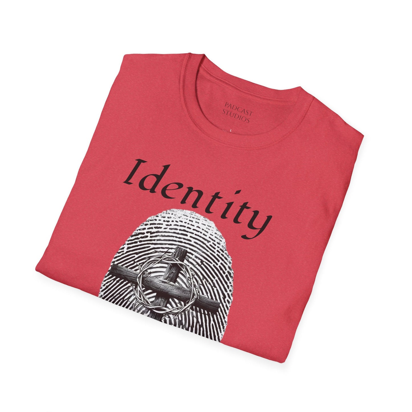 Identity -Fingerprint Design-Unisex Softstyle T-Shirt