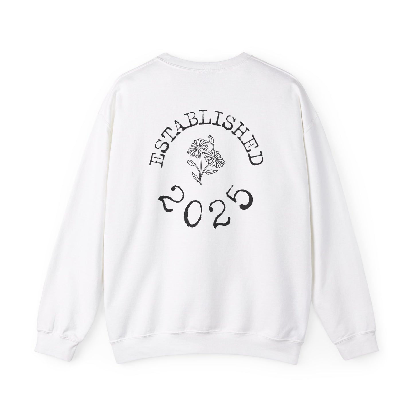 Mrs. Established 2025 Unisex Crewneck Sweatshirt | Perfect Wedding Gift