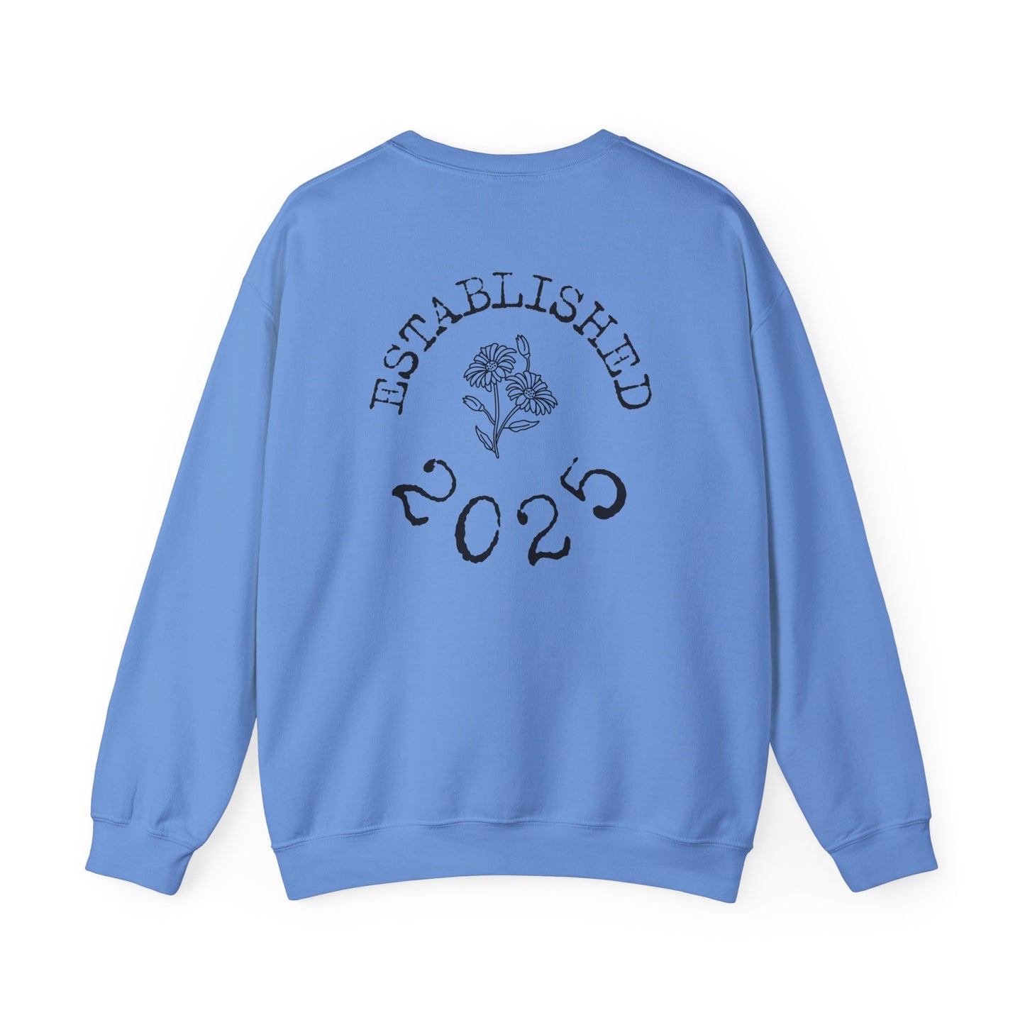 Mrs. Established 2025 Unisex Crewneck Sweatshirt | Perfect Wedding Gift