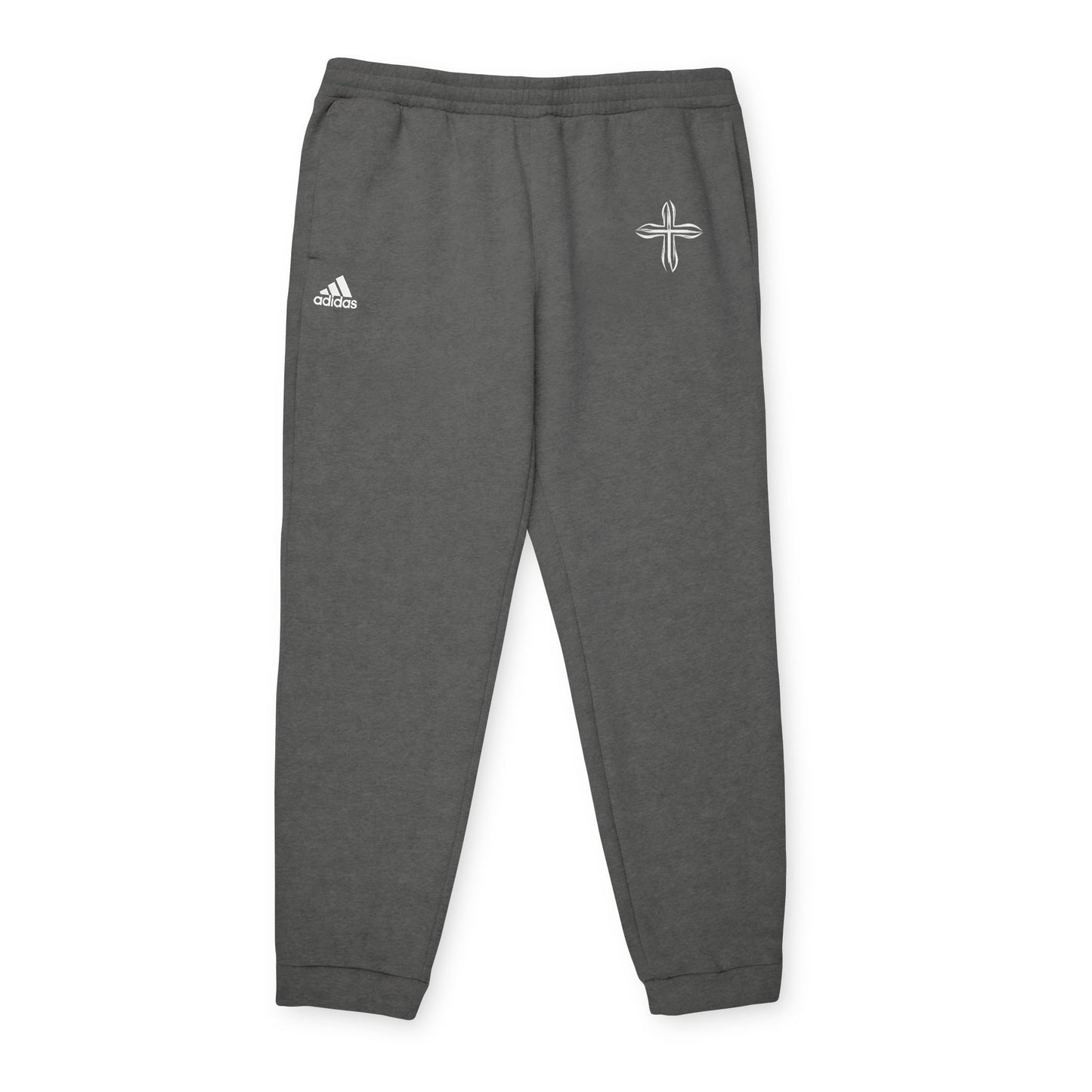 Cross Symbol Joggers, Comfortable Unisex Fleece Pants - Casual & Stylish Athleisure Wear