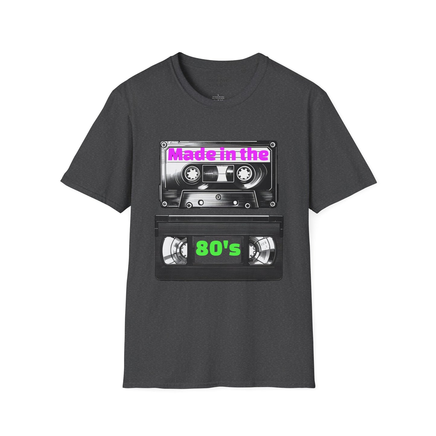 Vintage 80's Softstyle T-Shirt - Retro 80's Made in the 80's Tee