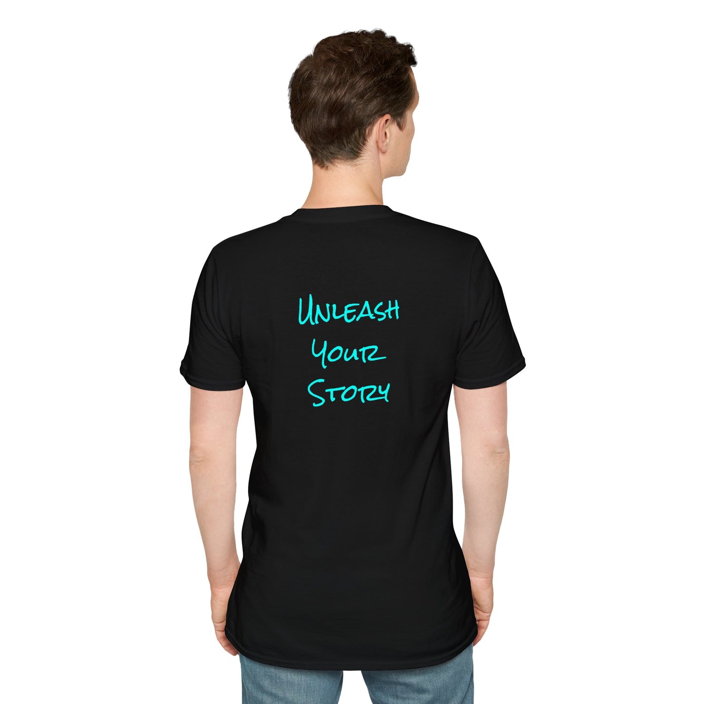Unleash Your Story T-Shirt - PADCAST STUDIOS Graphic Tee for Creative Minds