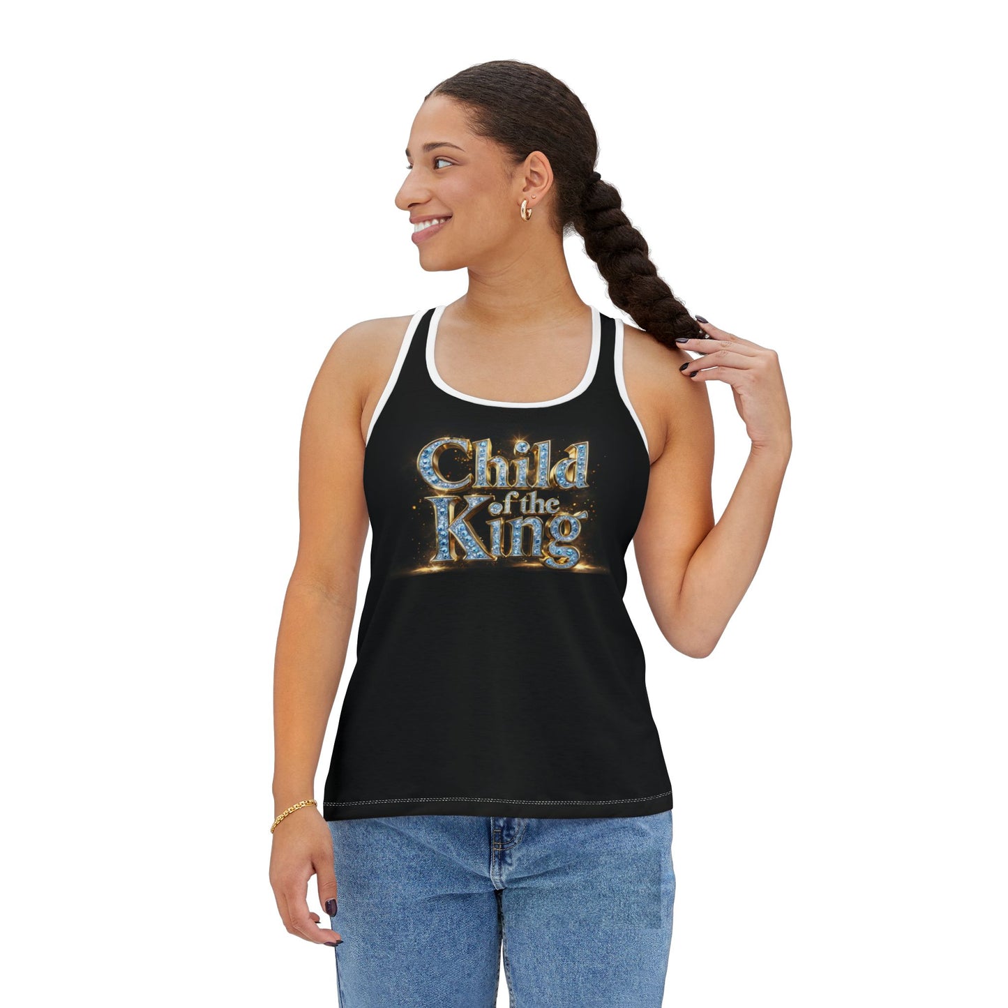 Child of the King Inspirational Women's Fitness or Casual Tank Top
