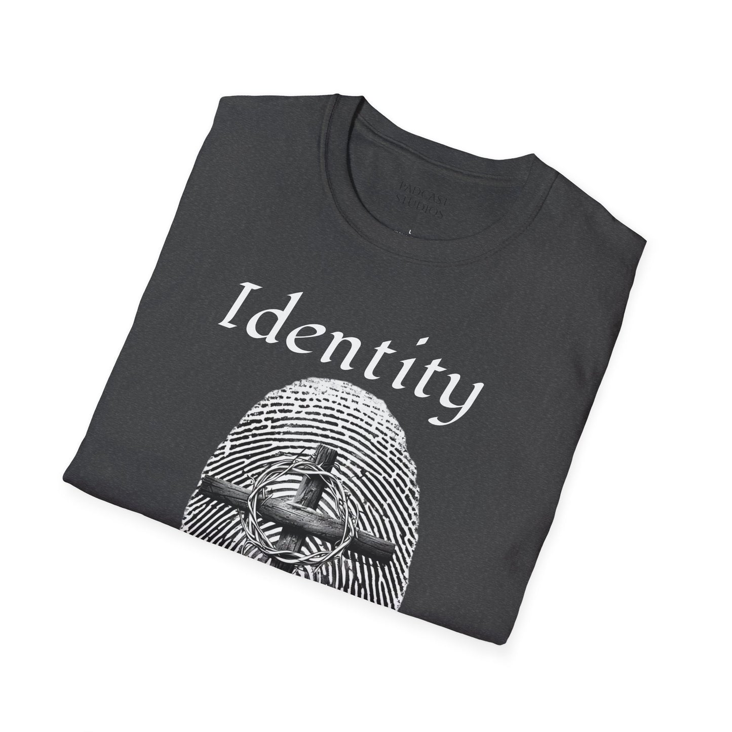 Identity -Fingerprint Design-Unisex Softstyle T-Shirt