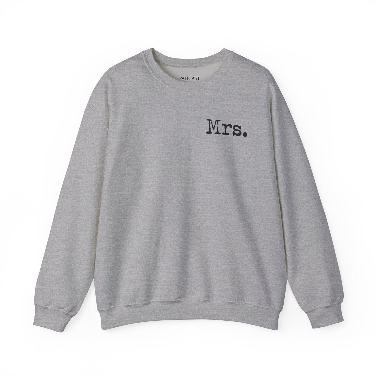 Mrs. Established 2025 Unisex Crewneck Sweatshirt | Perfect Wedding Gift