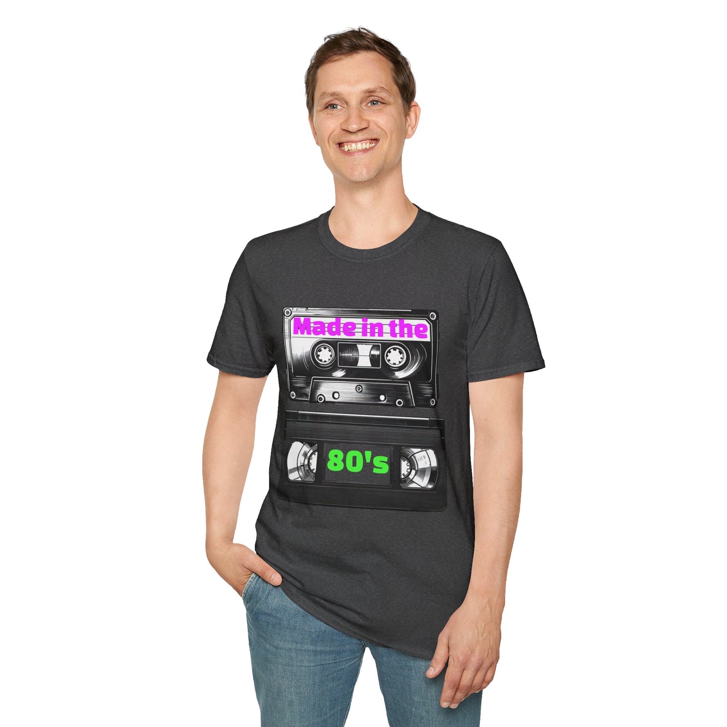 Vintage 80's Softstyle T-Shirt - Retro 80's Made in the 80's Tee