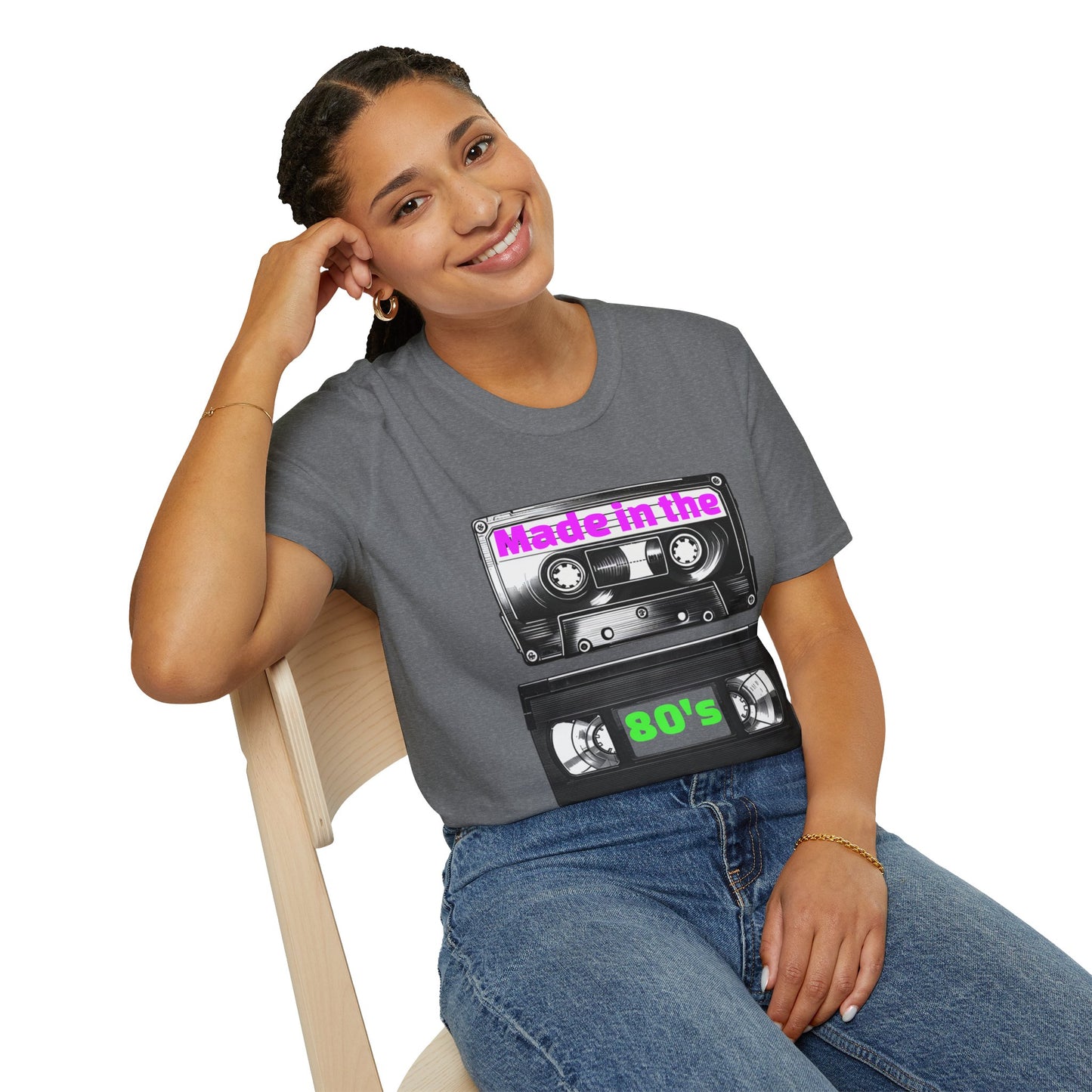 Vintage 80's Softstyle T-Shirt - Retro 80's Made in the 80's Tee
