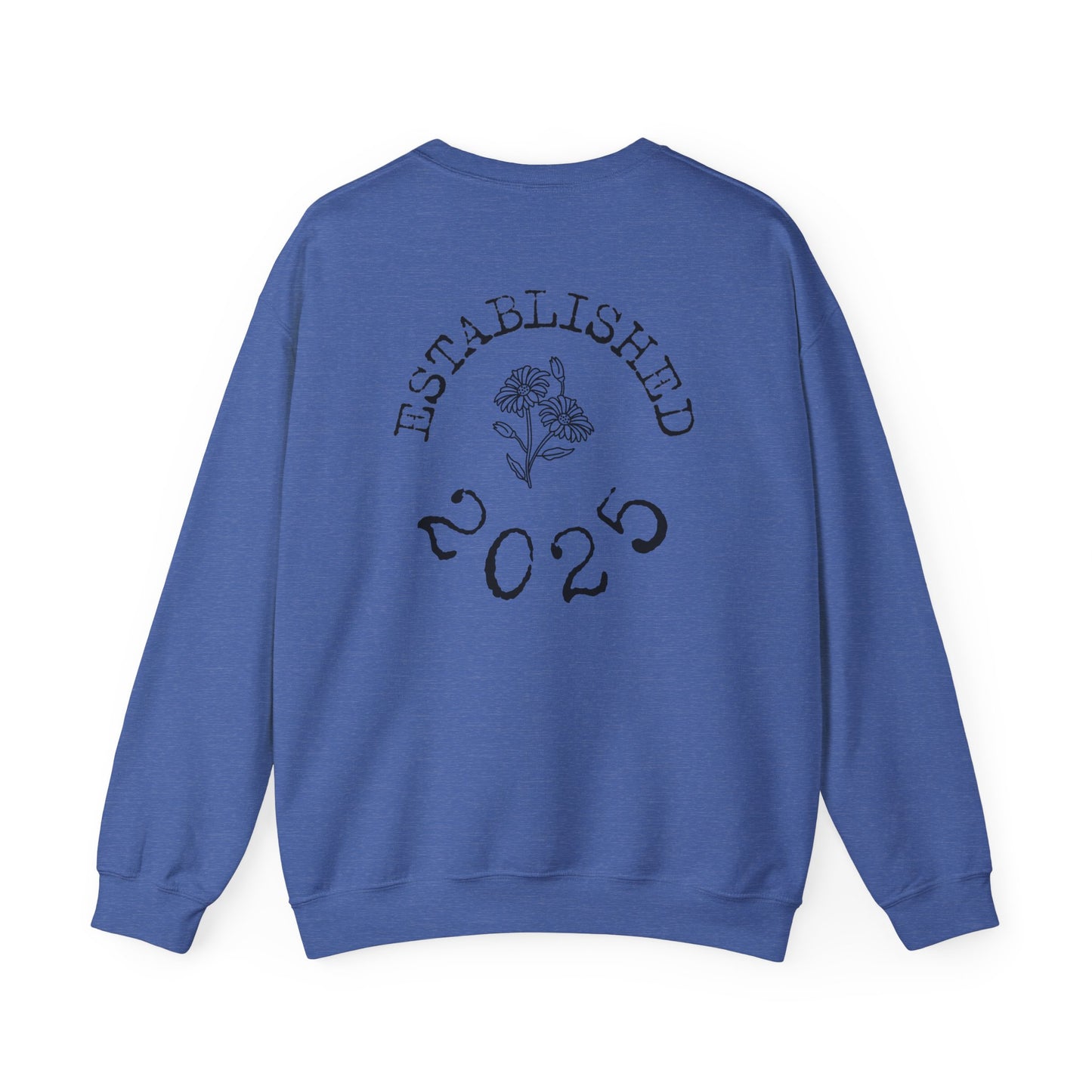Mrs. Established 2025 Unisex Crewneck Sweatshirt | Perfect Wedding Gift