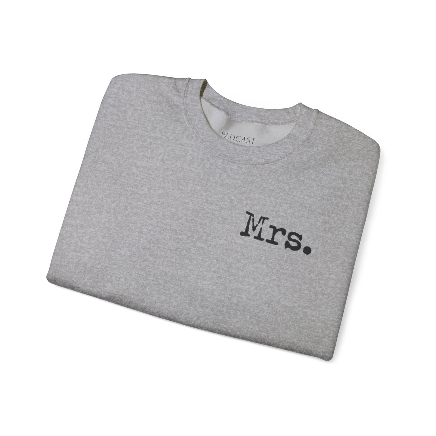 Mrs. Established 2025 Unisex Crewneck Sweatshirt | Perfect Wedding Gift