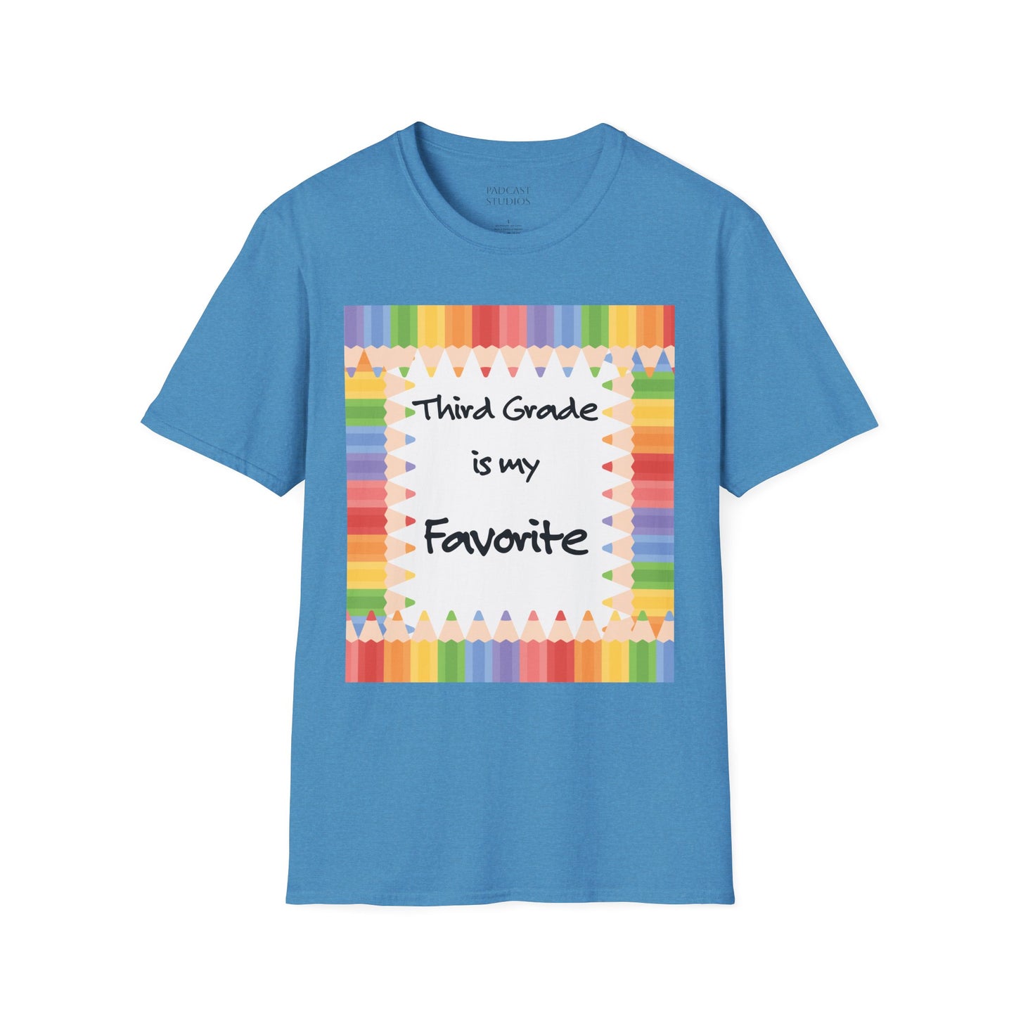 Third Grade is My Favorite T-Shirt , can personalize any grade, Cute Teacher Gift, Classroom Wear, Back to School Shirt, Educational Apparel, Kids Learning