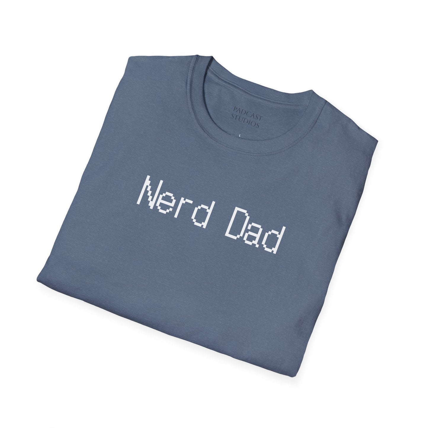 Nerd Dad Unisex Softstyle T-Shirt - Perfect Gift for Father's Day and your favorite Geek