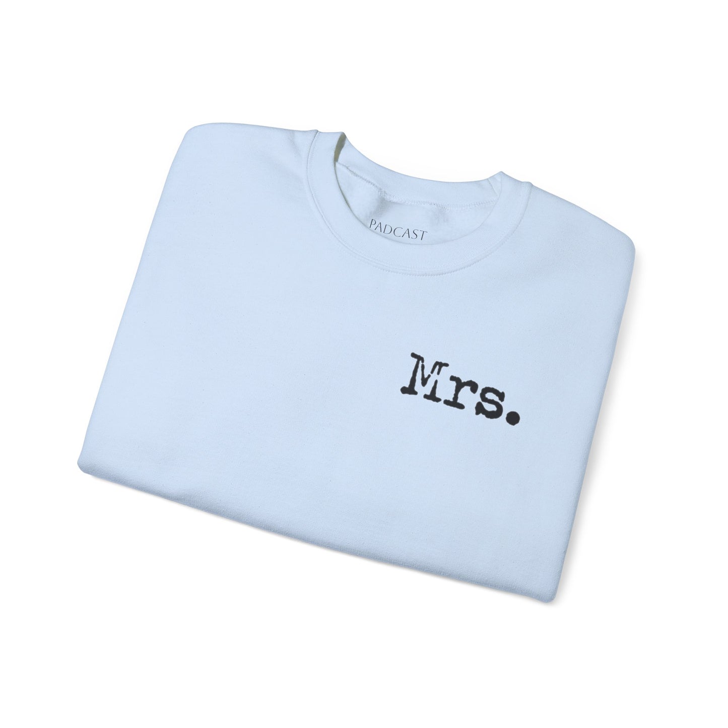Mrs. Established 2025 Unisex Crewneck Sweatshirt | Perfect Wedding Gift