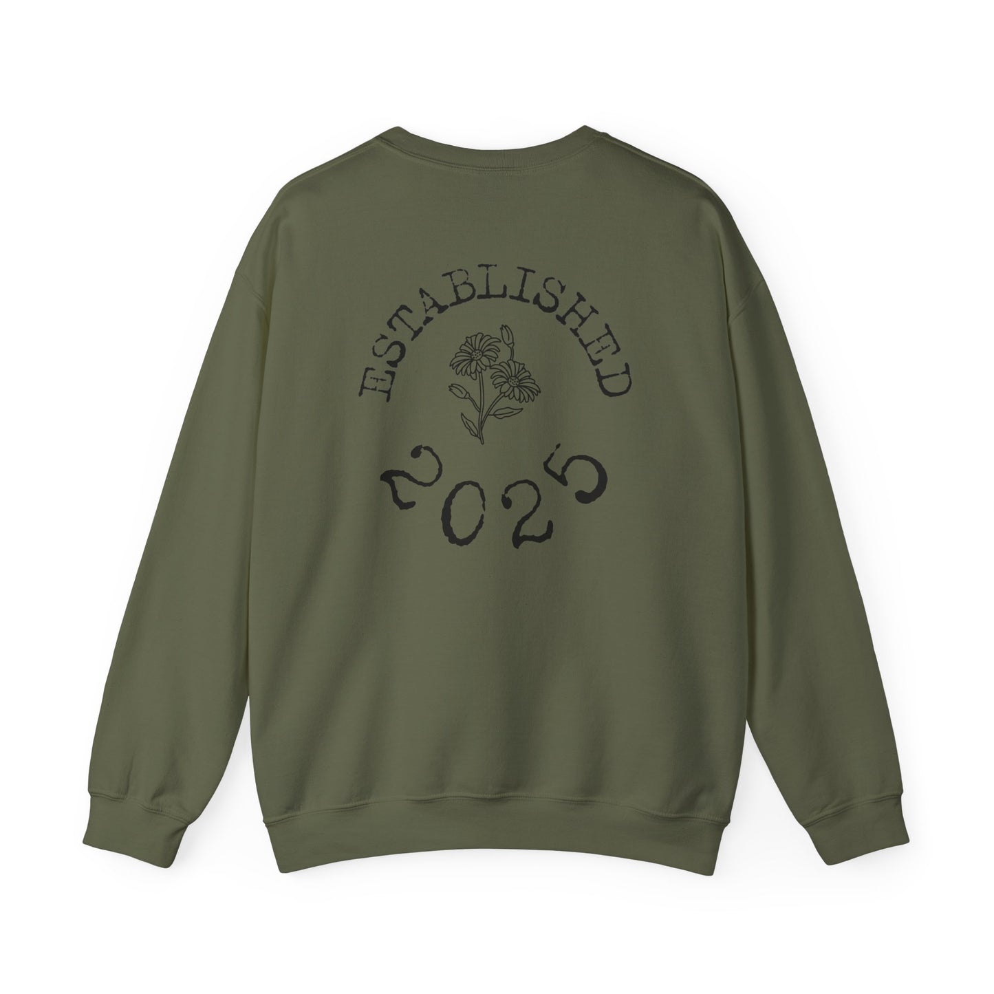 Mrs. Established 2025 Unisex Crewneck Sweatshirt | Perfect Wedding Gift