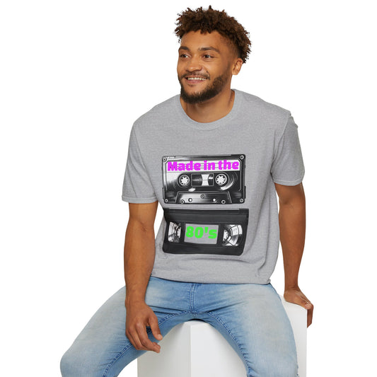 Vintage 80's Softstyle T-Shirt - Retro 80's Made in the 80's Tee