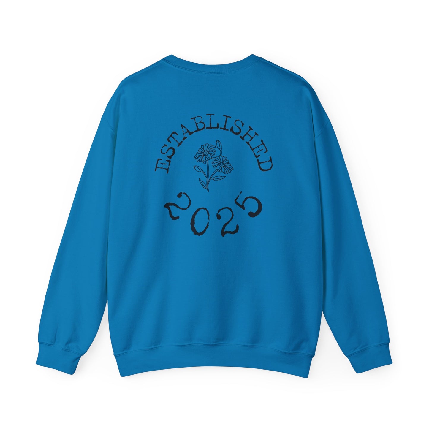 Mrs. Established 2025 Unisex Crewneck Sweatshirt | Perfect Wedding Gift