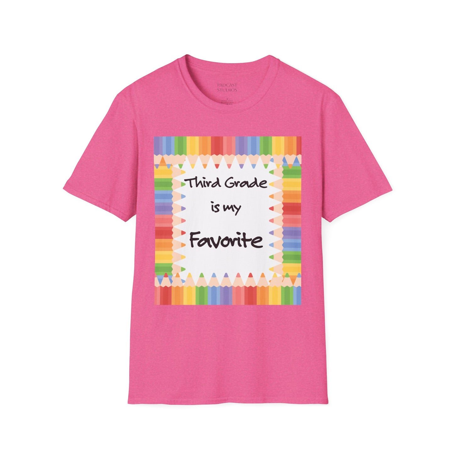 Third Grade is My Favorite T-Shirt , can personalize any grade, Cute Teacher Gift, Classroom Wear, Back to School Shirt, Educational Apparel, Kids Learning