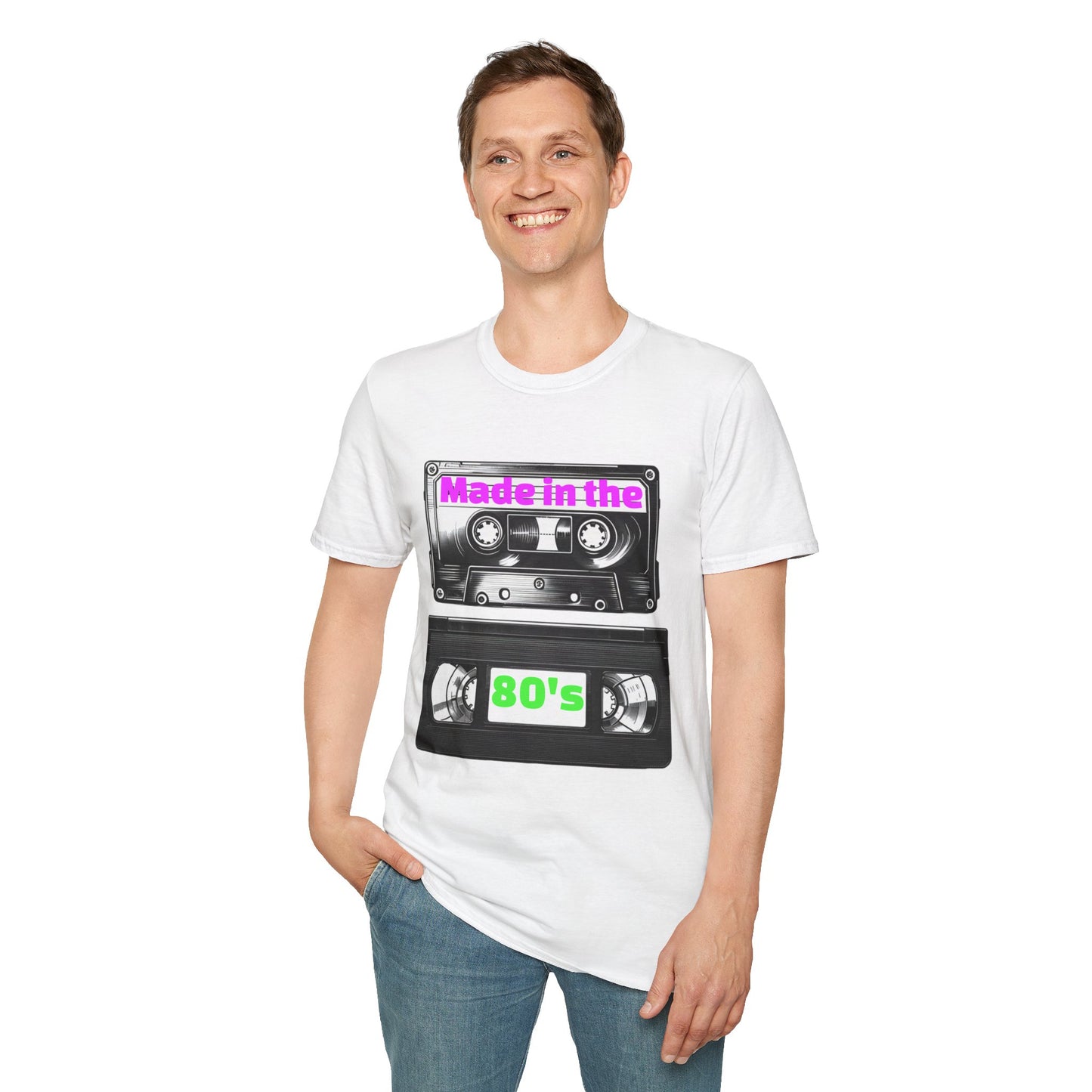 Vintage 80's Softstyle T-Shirt - Retro 80's Made in the 80's Tee