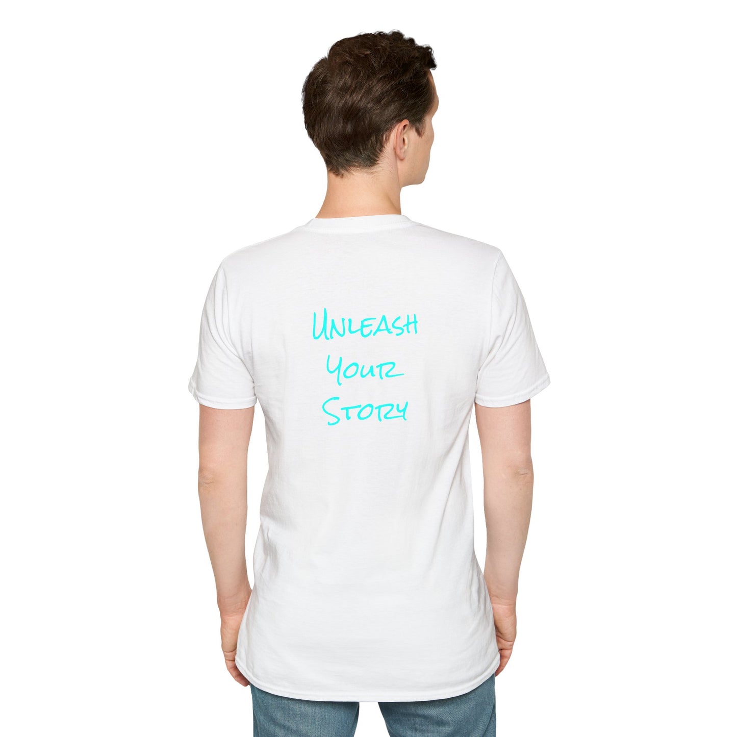 Unleash Your Story T-Shirt - PADCAST STUDIOS Graphic Tee for Creative Minds